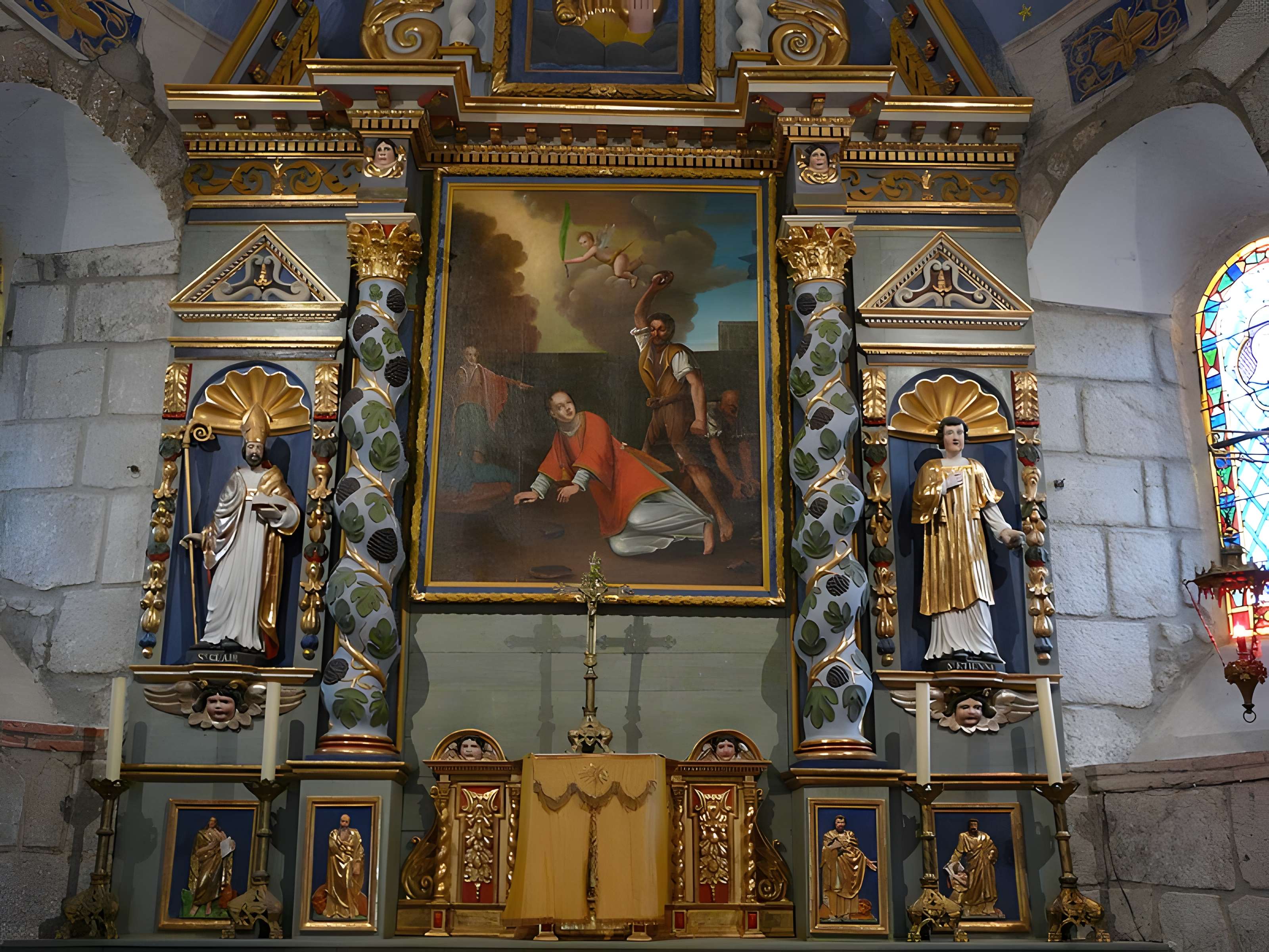 Église Saint-Étienne-et-Saint-Clair de Saint-Étienne-de-Chomeil