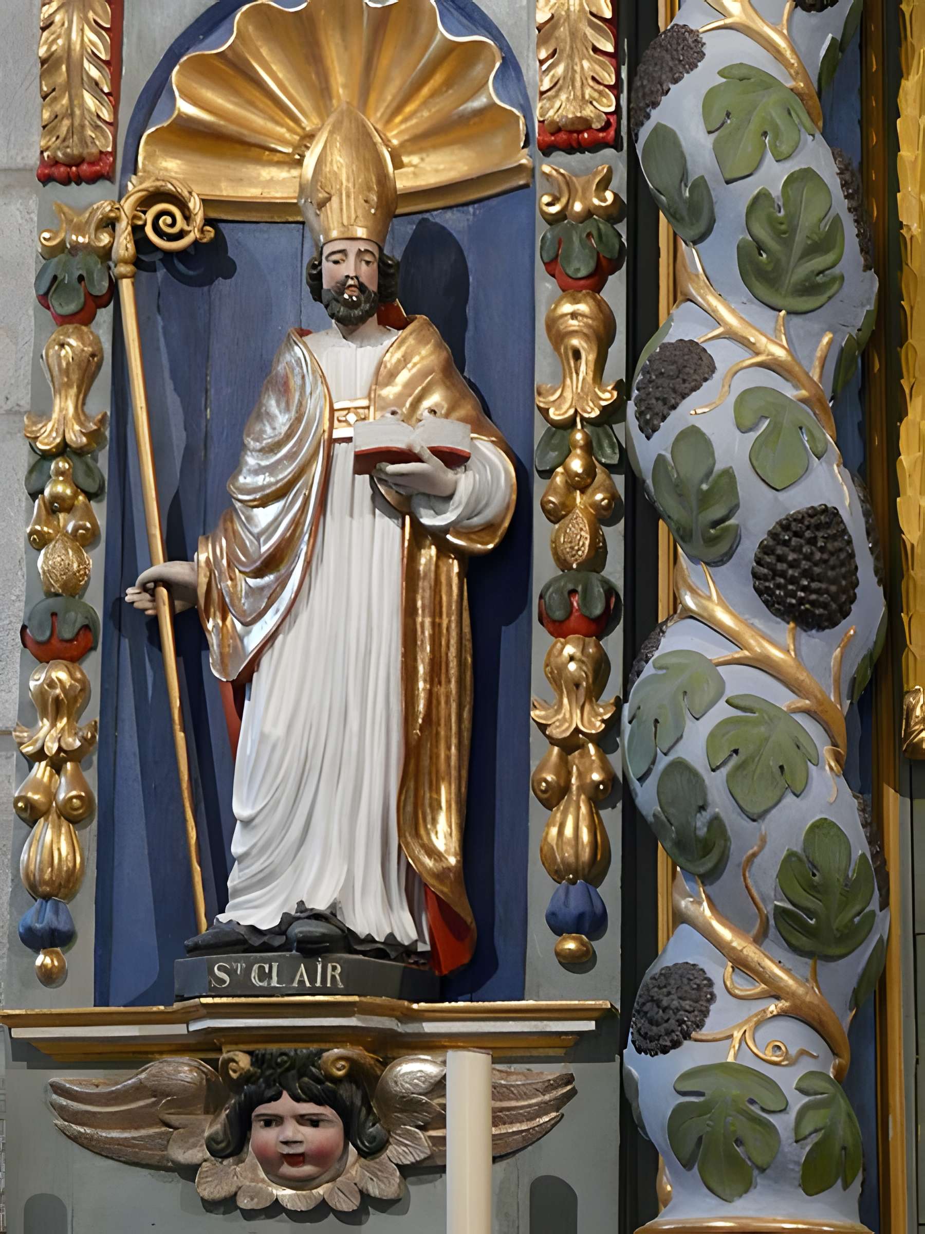 Église Saint-Étienne-et-Saint-Clair de Saint-Étienne-de-Chomeil