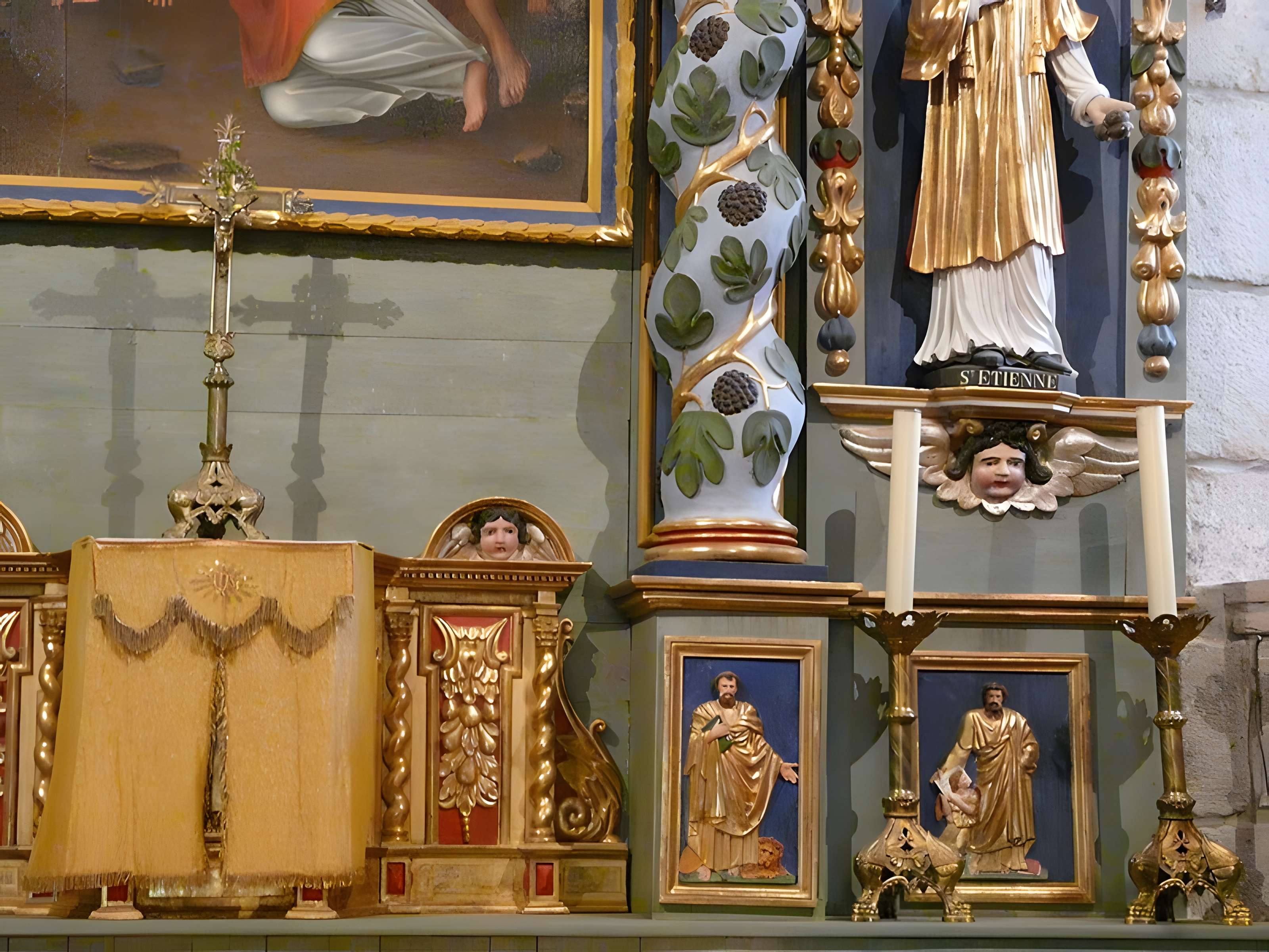 Église Saint-Étienne-et-Saint-Clair de Saint-Étienne-de-Chomeil