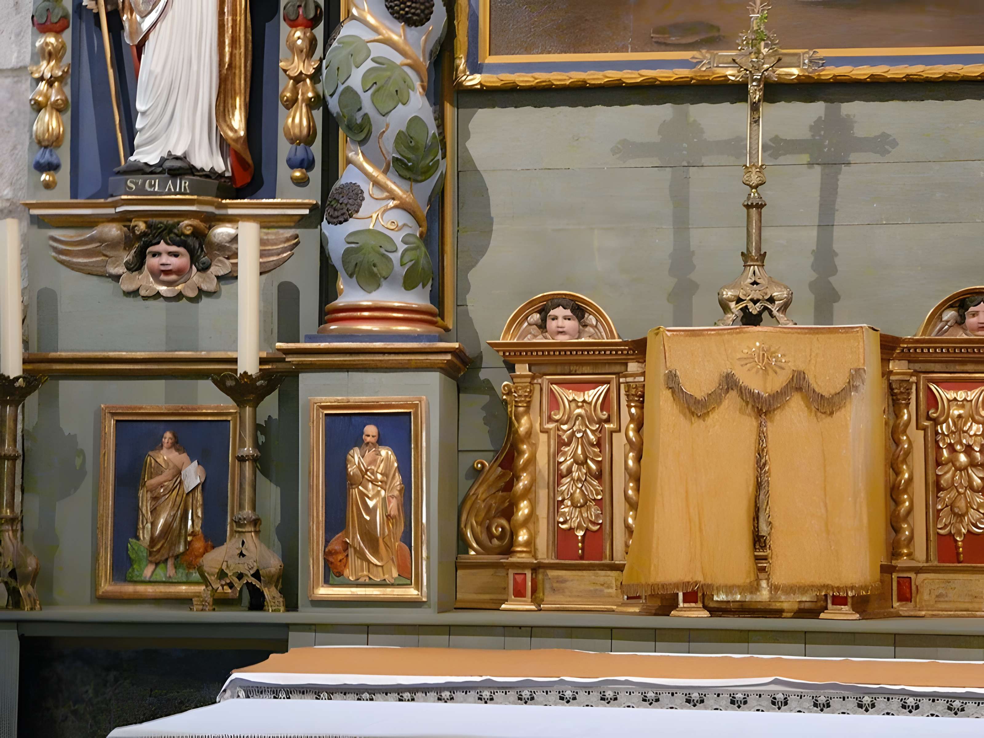 Église Saint-Étienne-et-Saint-Clair de Saint-Étienne-de-Chomeil