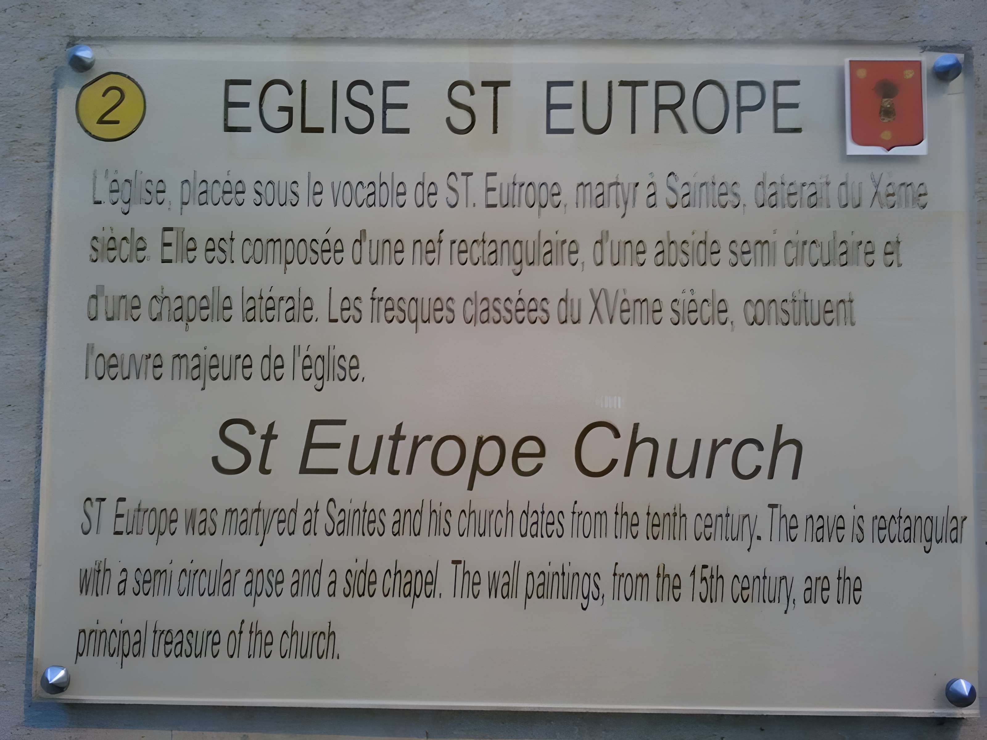 Église Saint-Eutrope d'Allemans-du-Dropt