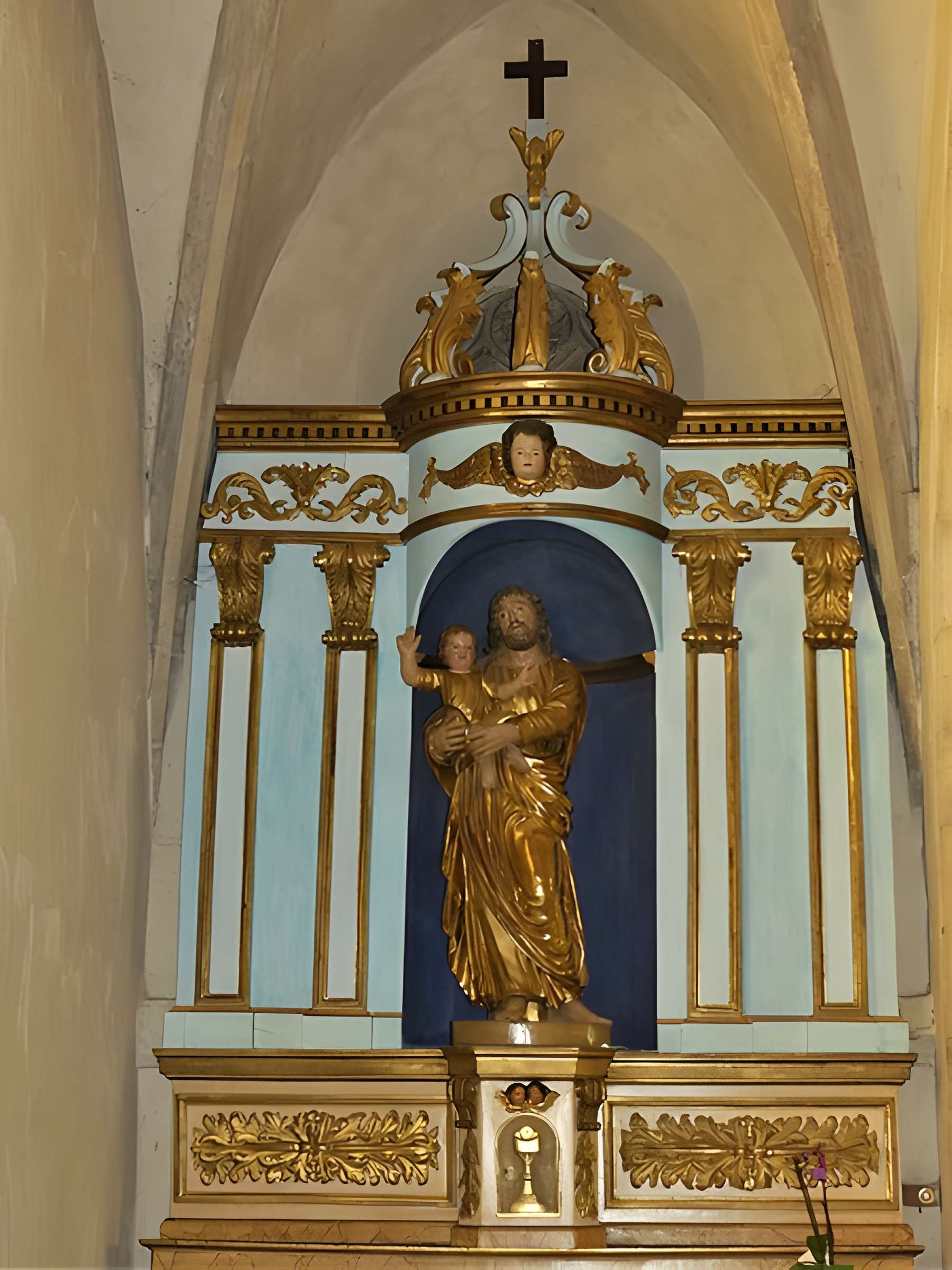 Église Saint-Fleuret d'Estaing