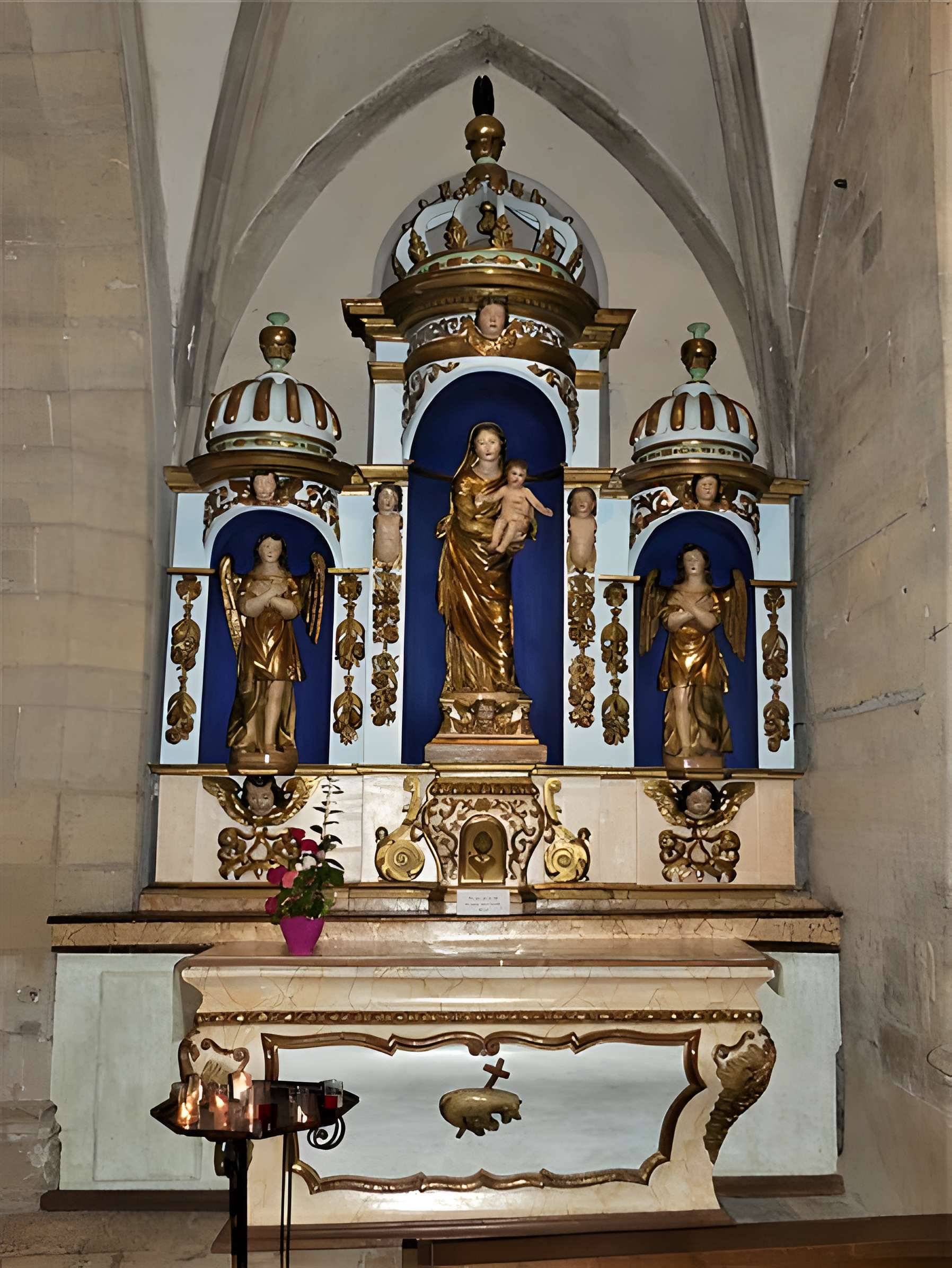 Église Saint-Fleuret d'Estaing