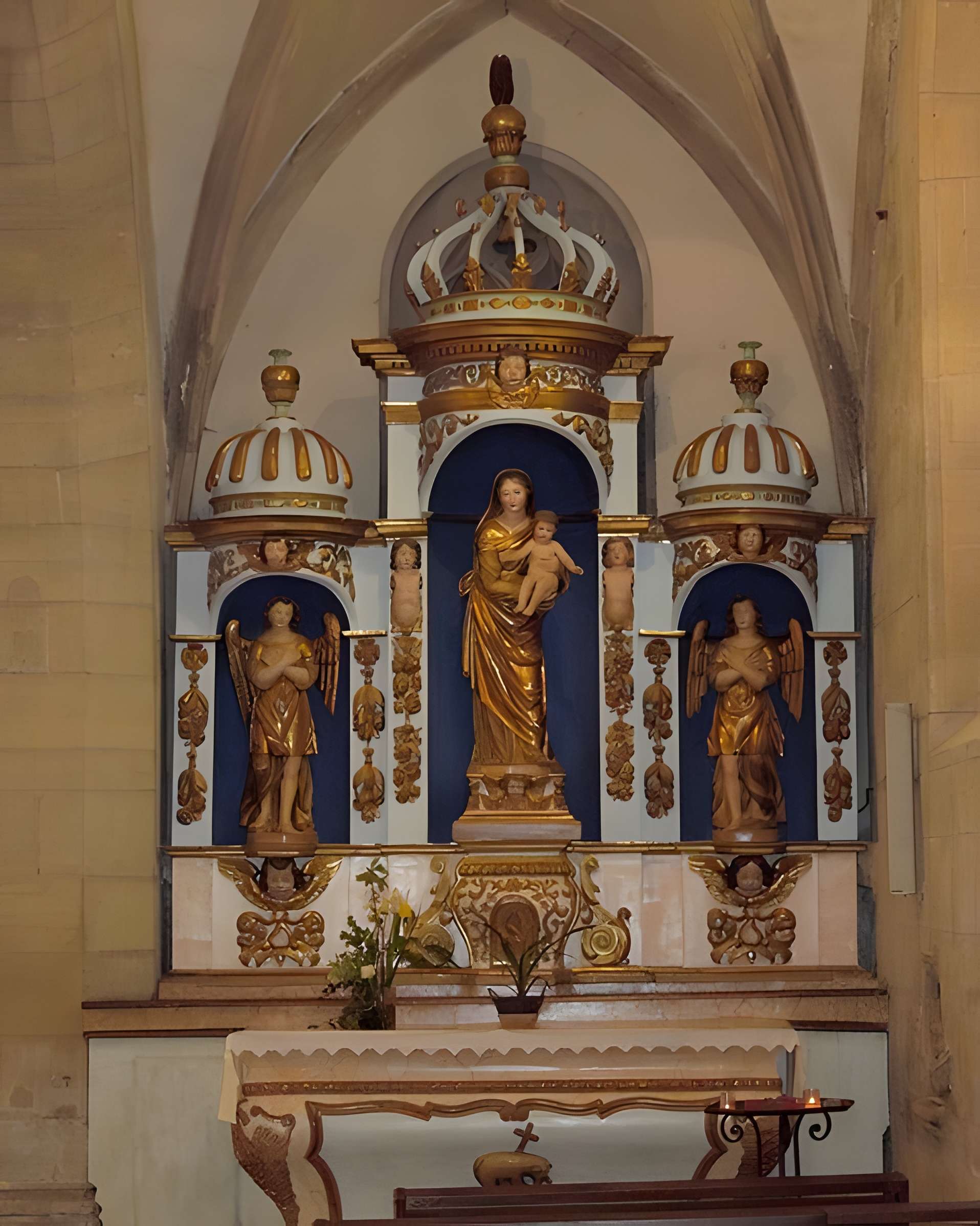 Église Saint-Fleuret d'Estaing