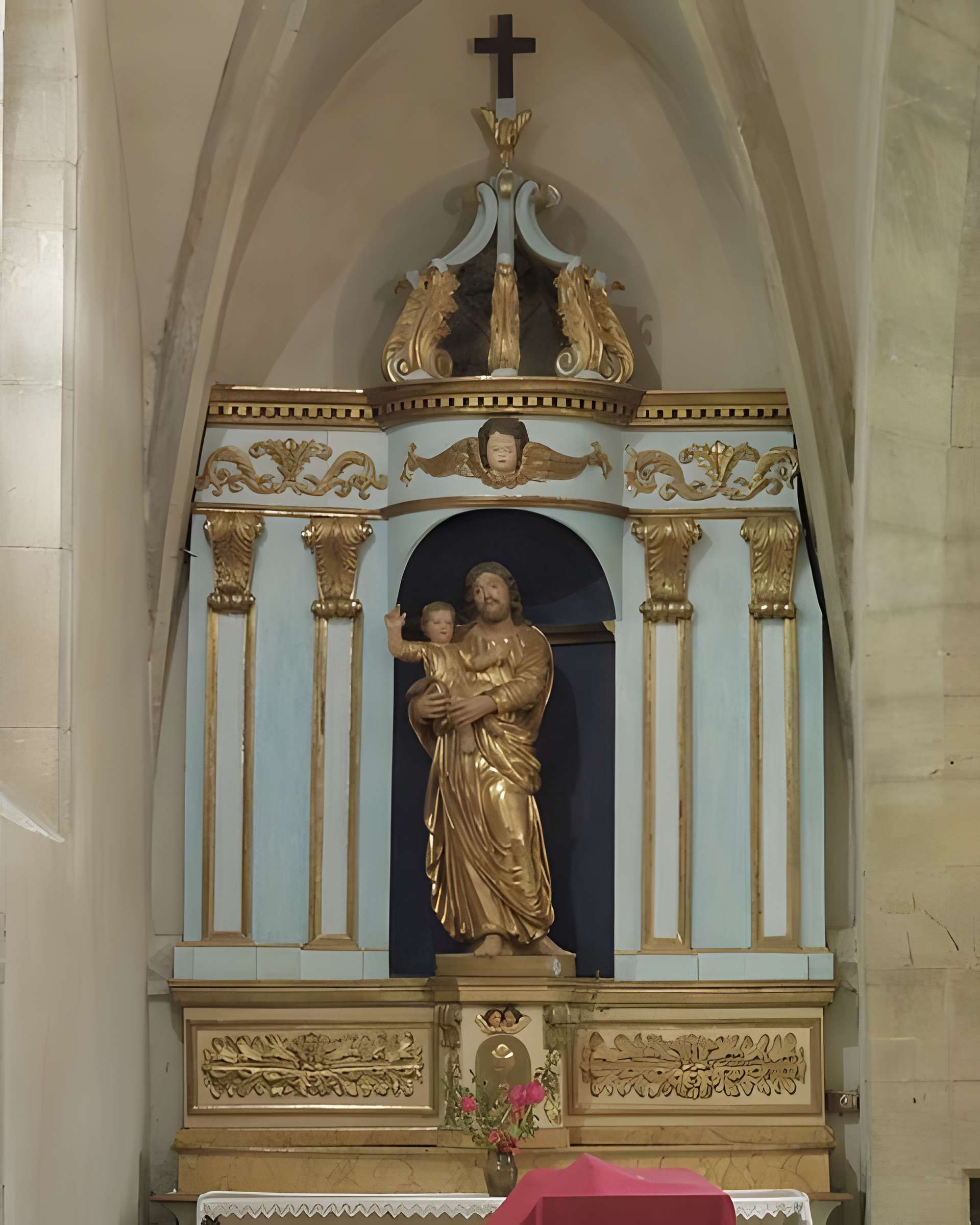 Église Saint-Fleuret d'Estaing