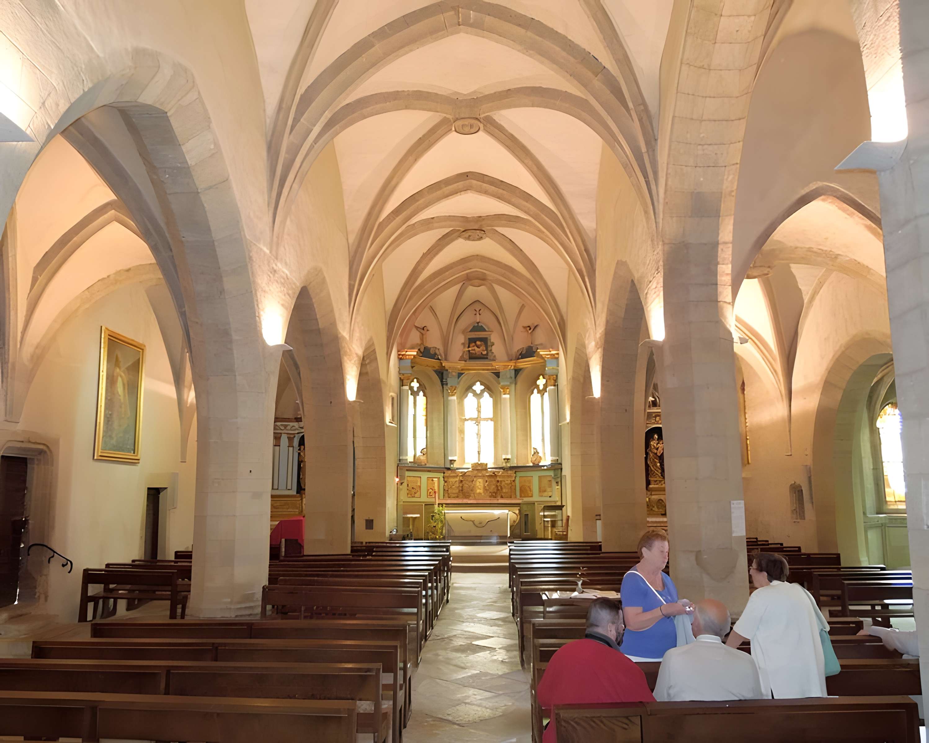 Église Saint-Fleuret d'Estaing