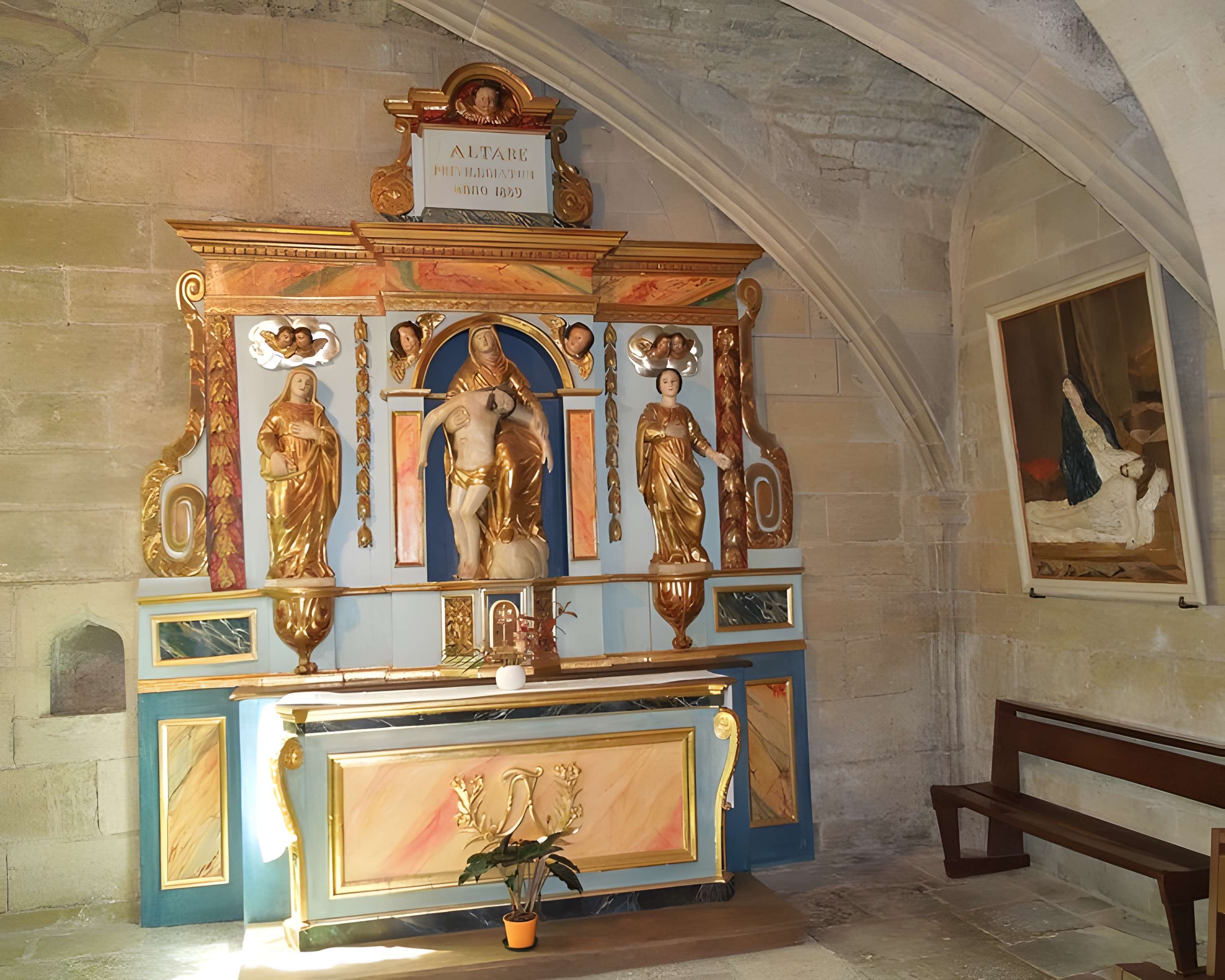 Église Saint-Fleuret d'Estaing