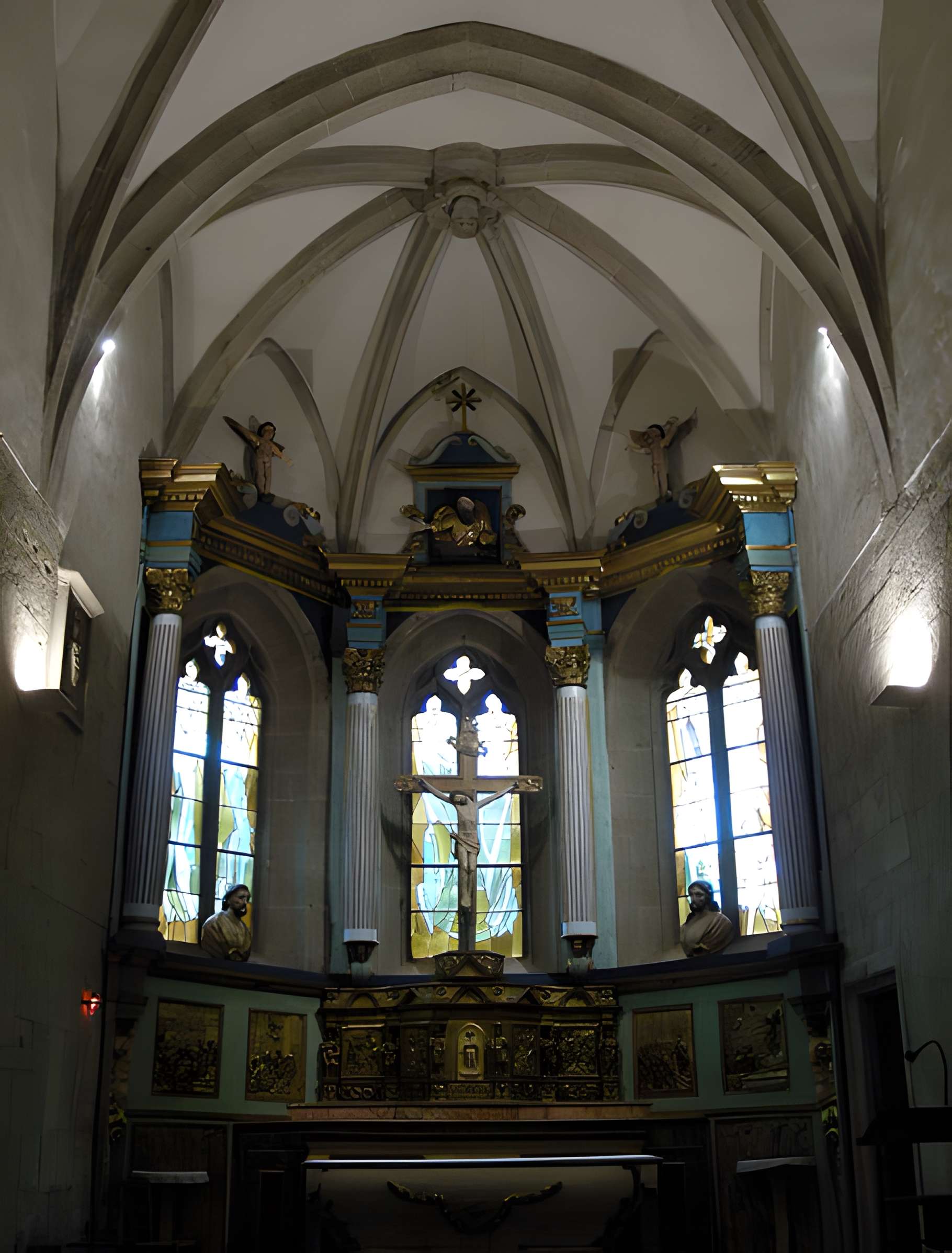 Église Saint-Fleuret d'Estaing