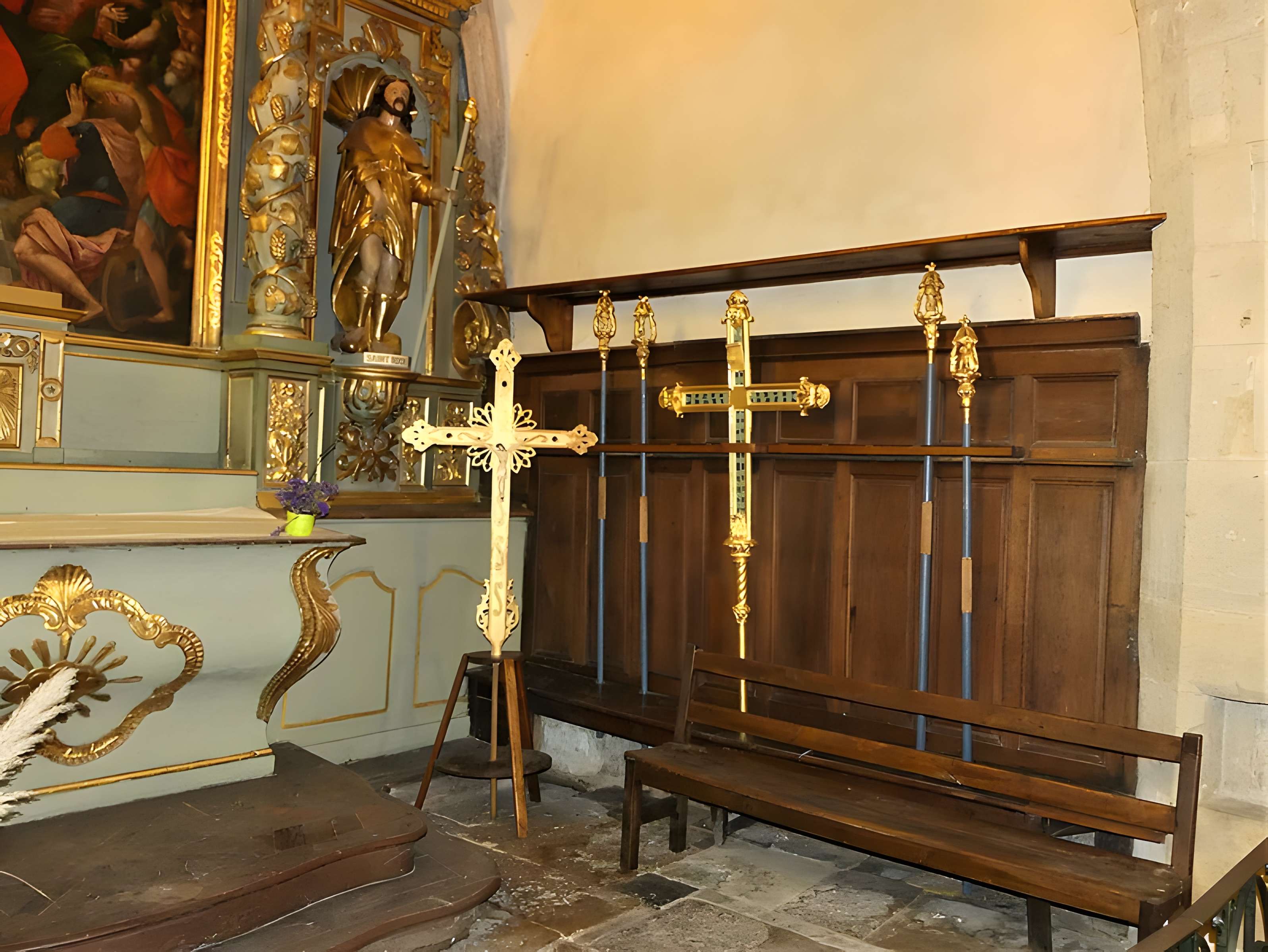 Église Saint-Fleuret d'Estaing