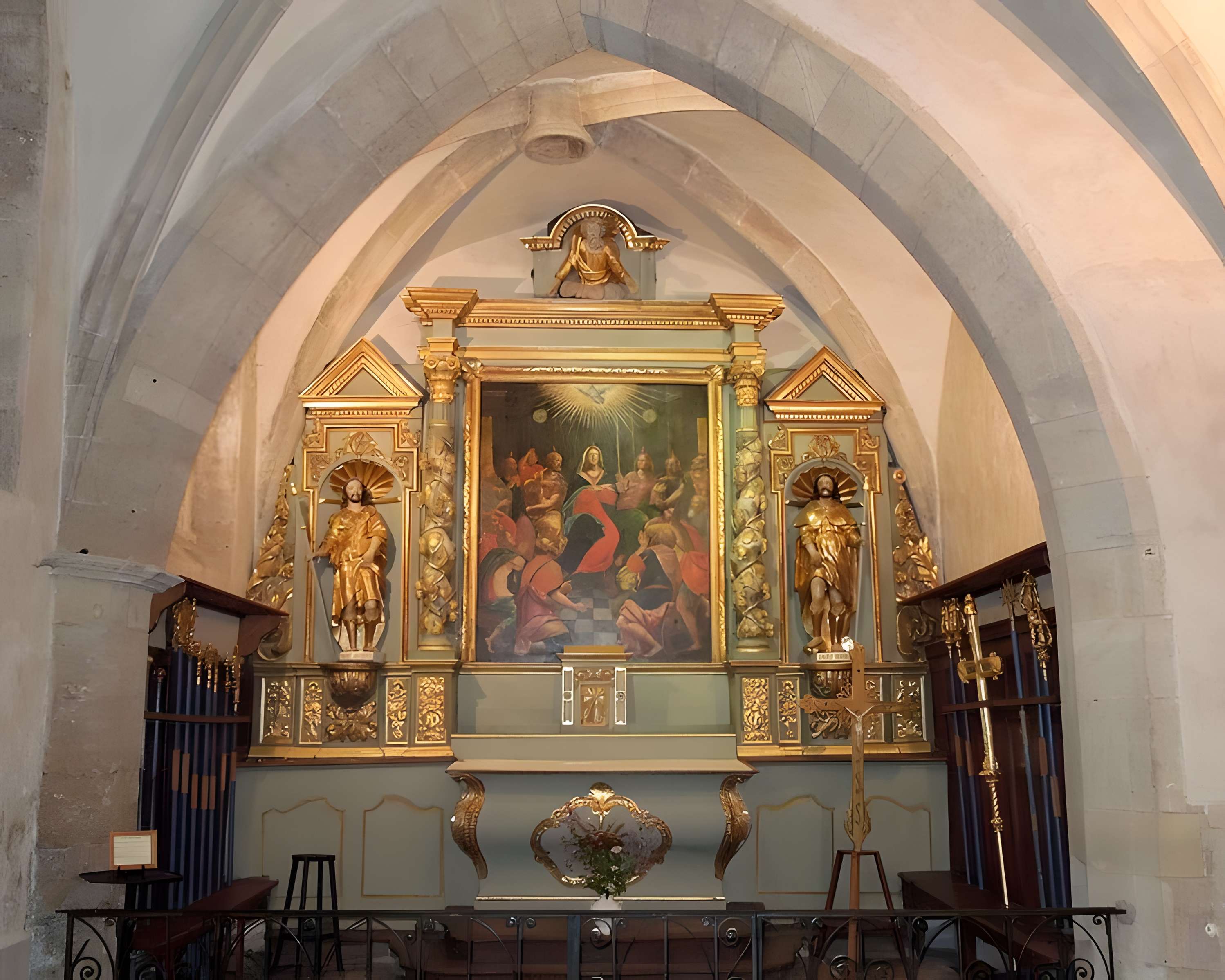 Église Saint-Fleuret d'Estaing