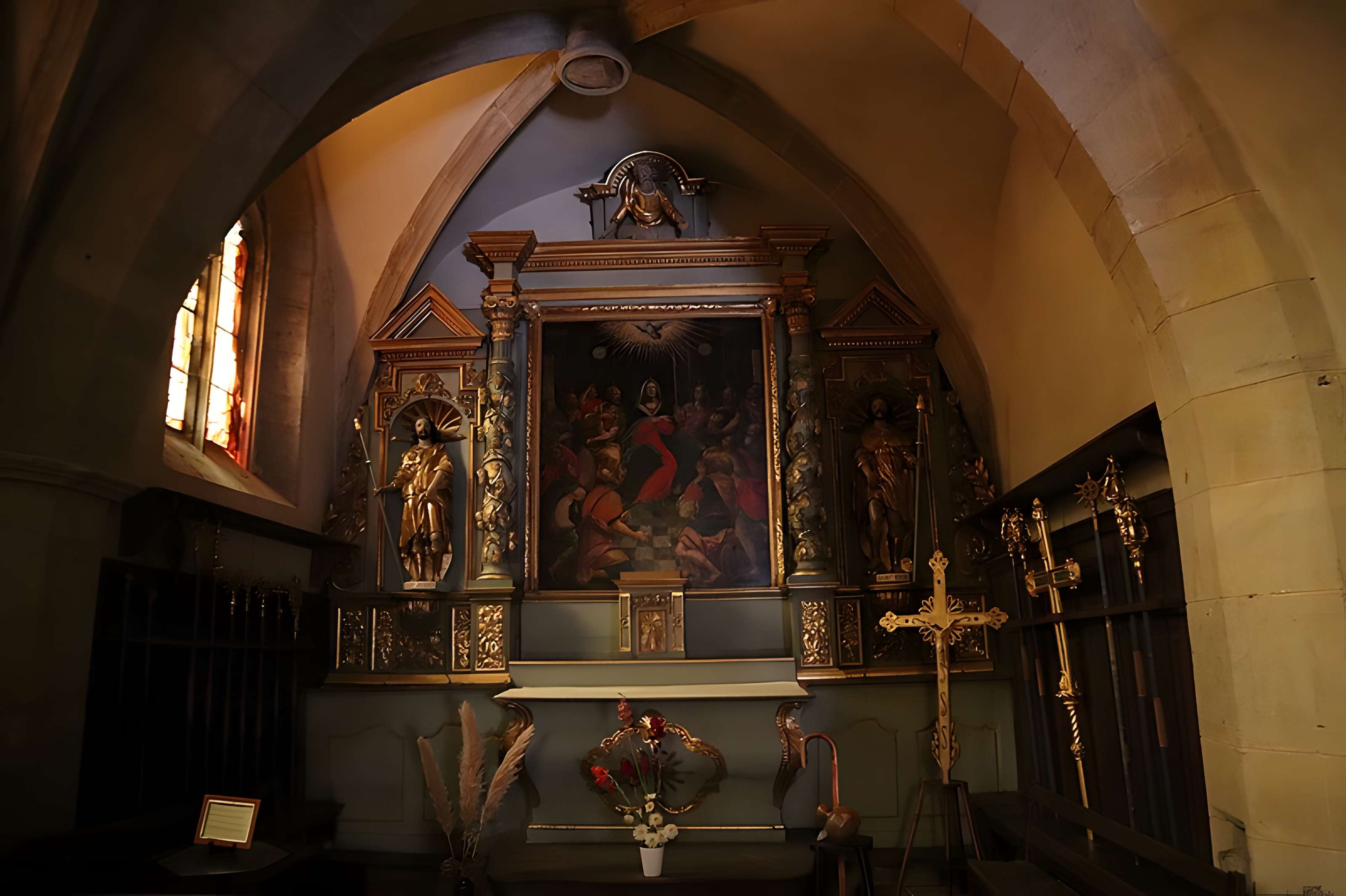Église Saint-Fleuret d'Estaing