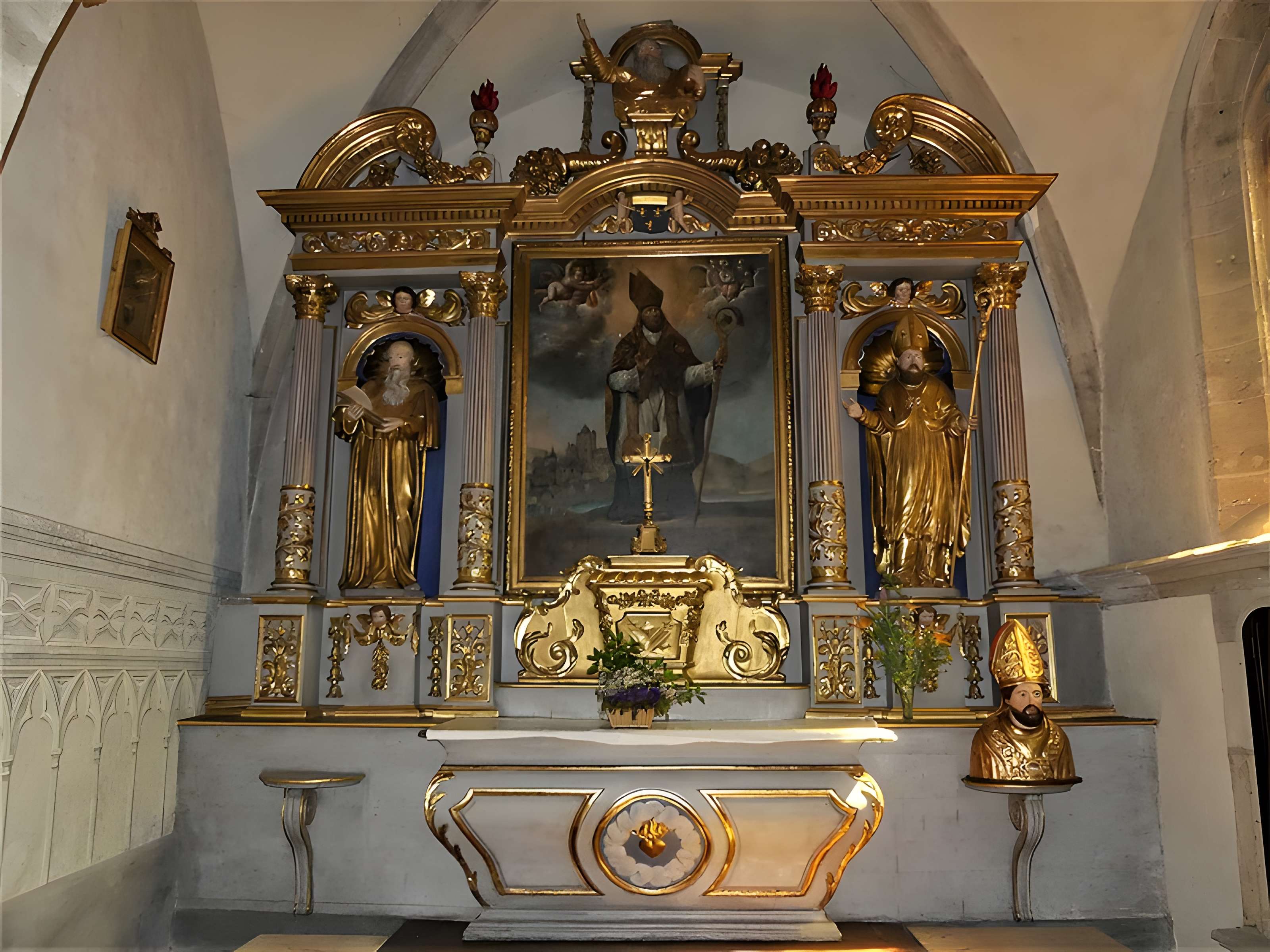 Église Saint-Fleuret d'Estaing