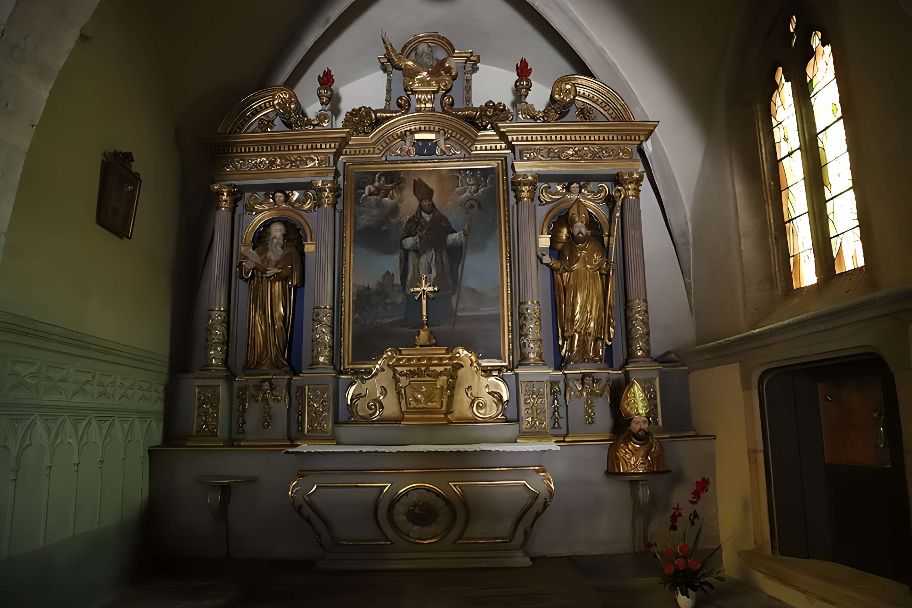 Église Saint-Fleuret d'Estaing