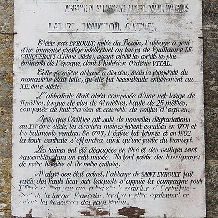 Photo de Abbaye de Saint-Évroult