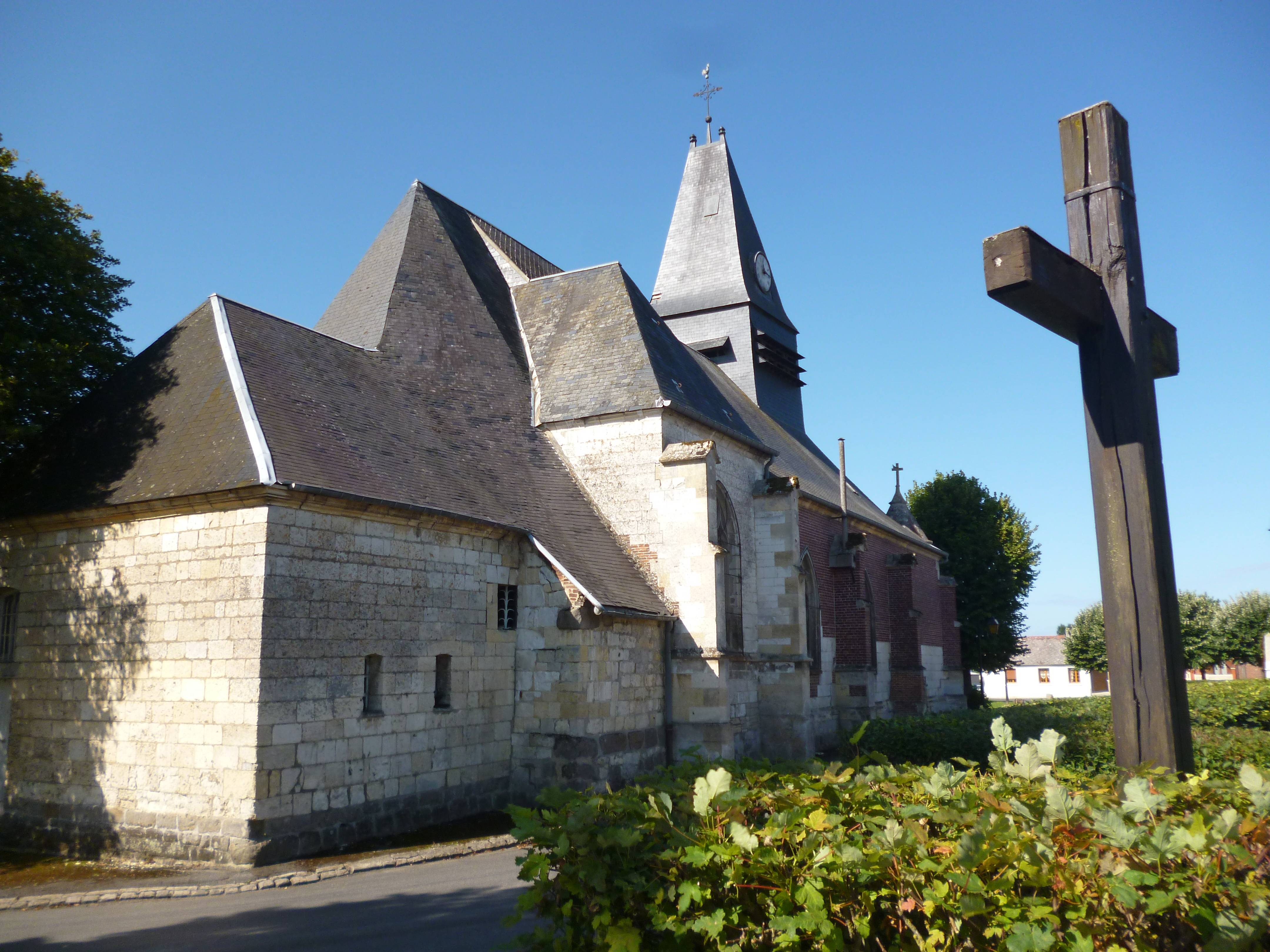 Photo de Kerk van Saint-Brice de Sains-Morainvillers