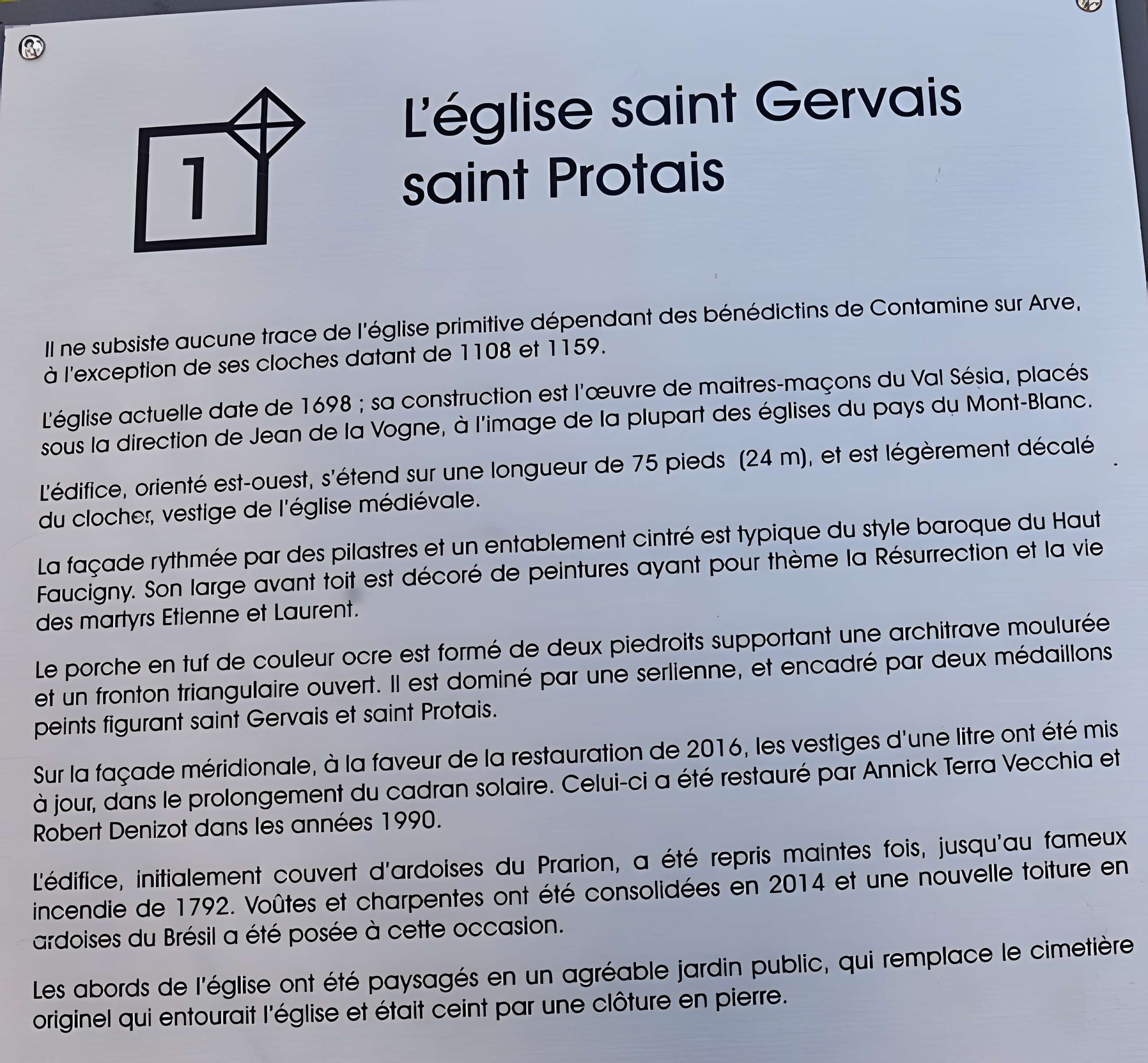 Église Saint-Gervais de Saint-Gervais-les-Bains