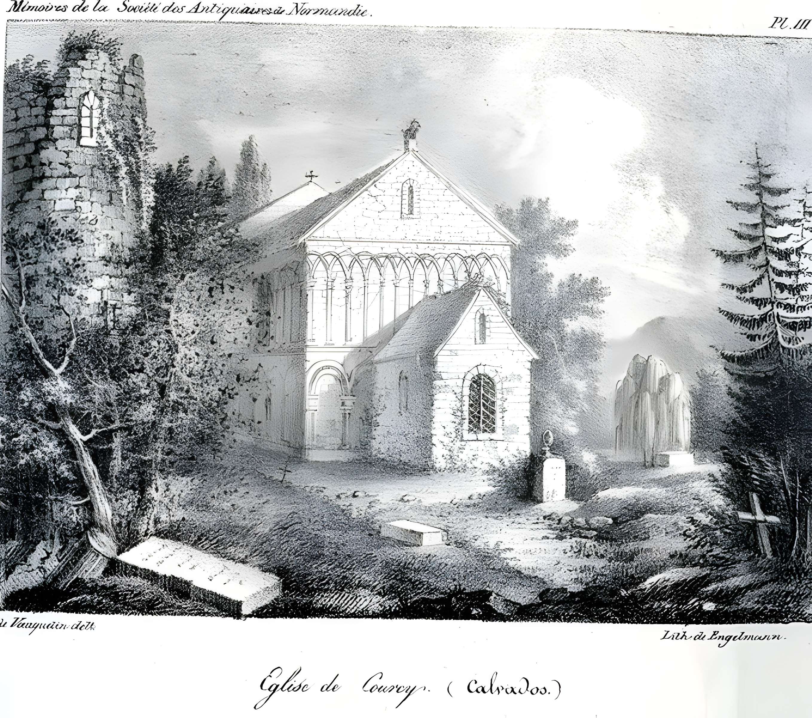 Église Saint-Gervais-Saint-Protais de Courcy