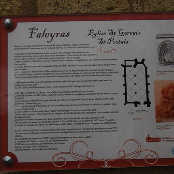 Église Saint-Gervais-Saint-Protais de Faleyras