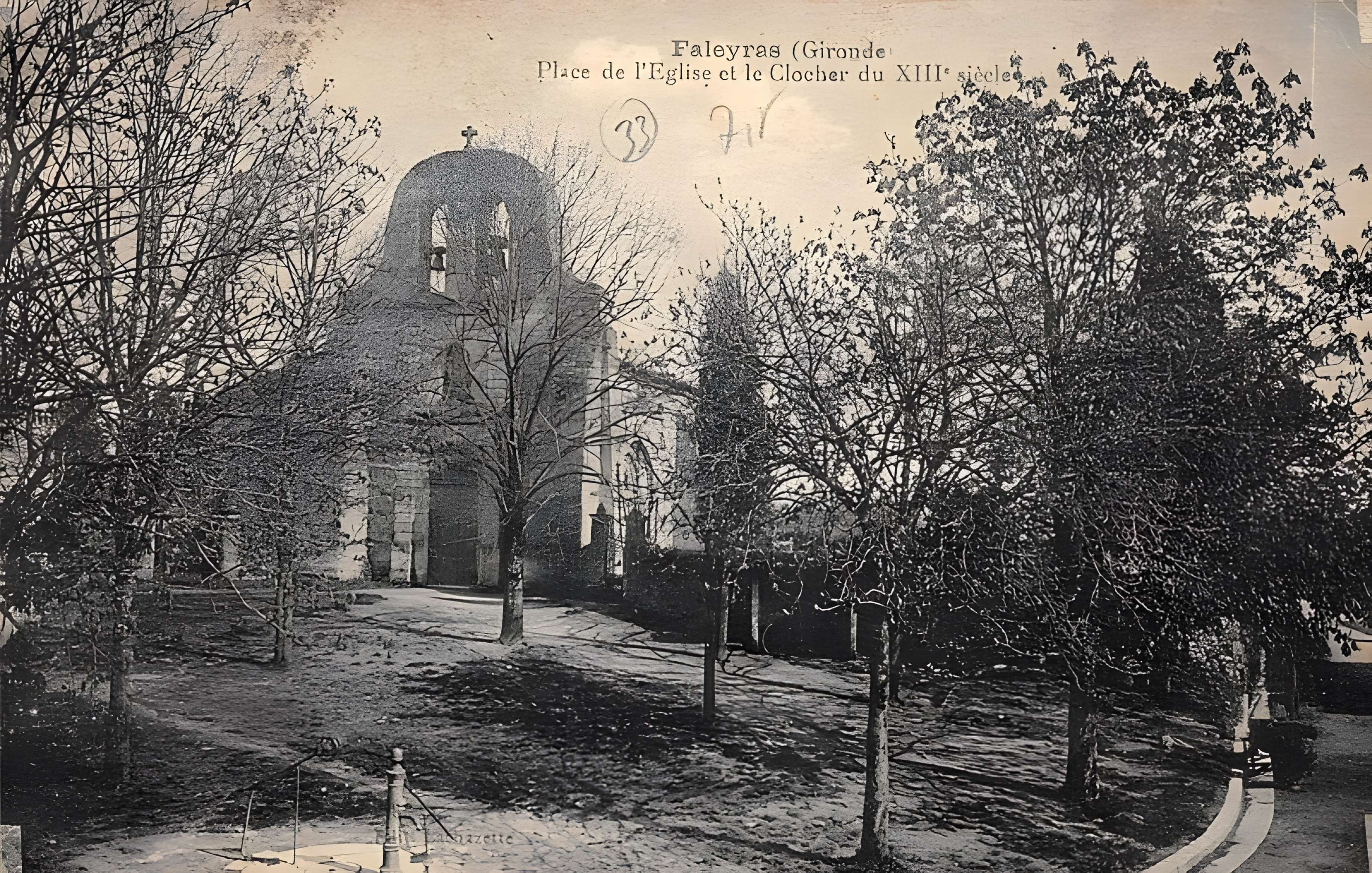 Église Saint-Gervais-Saint-Protais de Faleyras