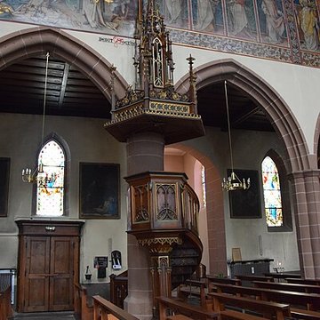 Église Saint-Hippolyte de Saint-Hippolyte dans le Haut-Rhin