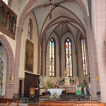 Église Saint-Hippolyte de Saint-Hippolyte dans le Haut-Rhin
