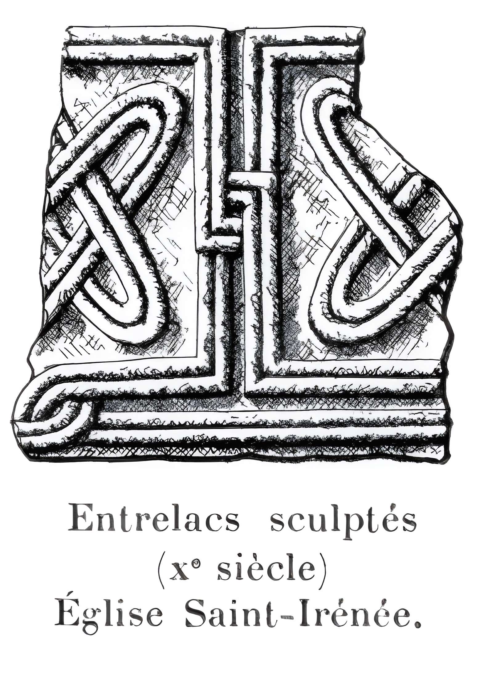 Eglise Saint-Irénée et calvaire