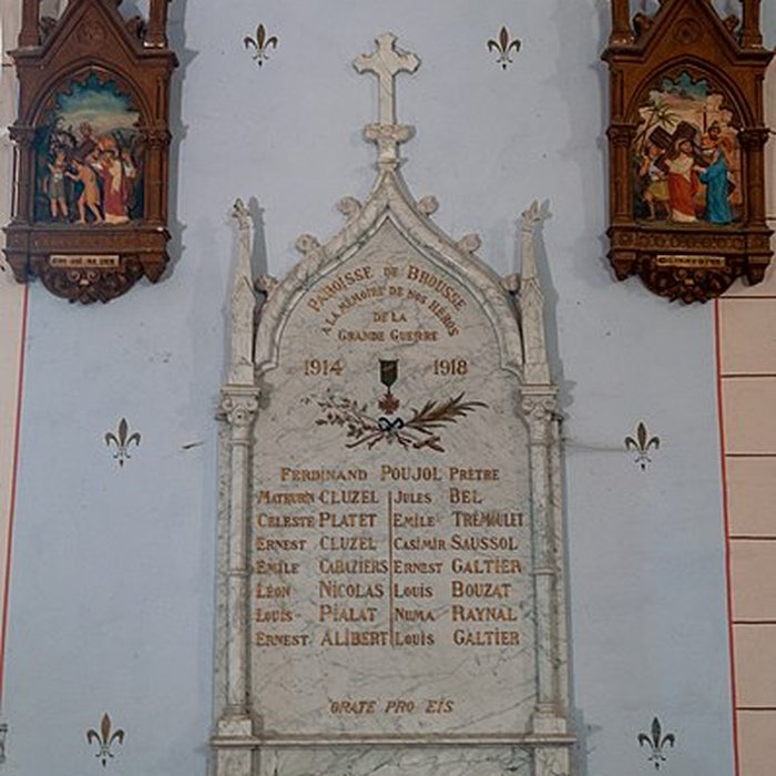 Photo de Église Saint-Jacques-le-Majeur de Brousse-le-Château