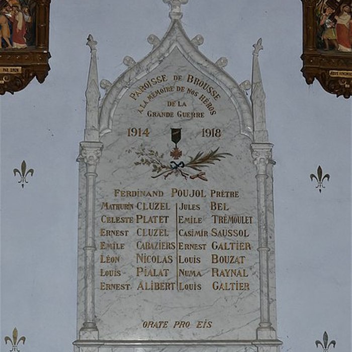 Photo de Église Saint-Jacques-le-Majeur de Brousse-le-Château