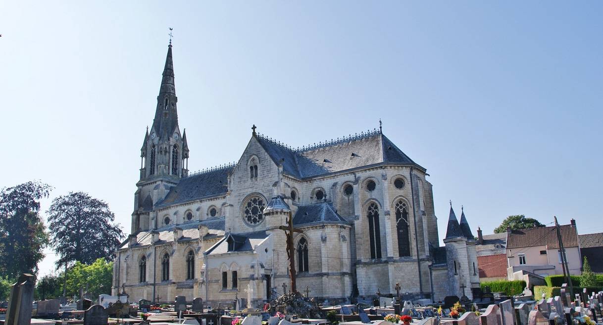 Photo de Notre-Dame-de-Bon-Secours d'Hallines Kirche