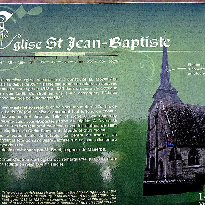 Photo de Église Saint-Jean-Baptiste de Manerbe