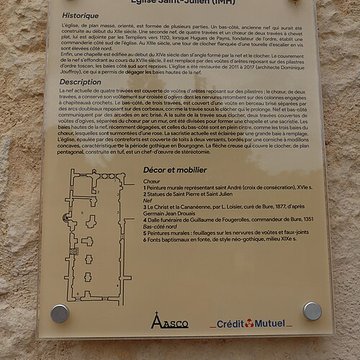 Église Saint-Julien de Bure-les-Templiers