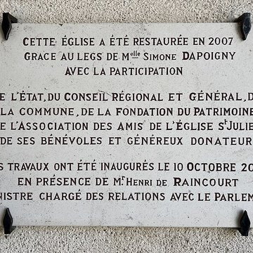 Église Saint-Julien de Cry