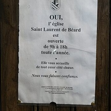 Église Saint-Laurent de Béard