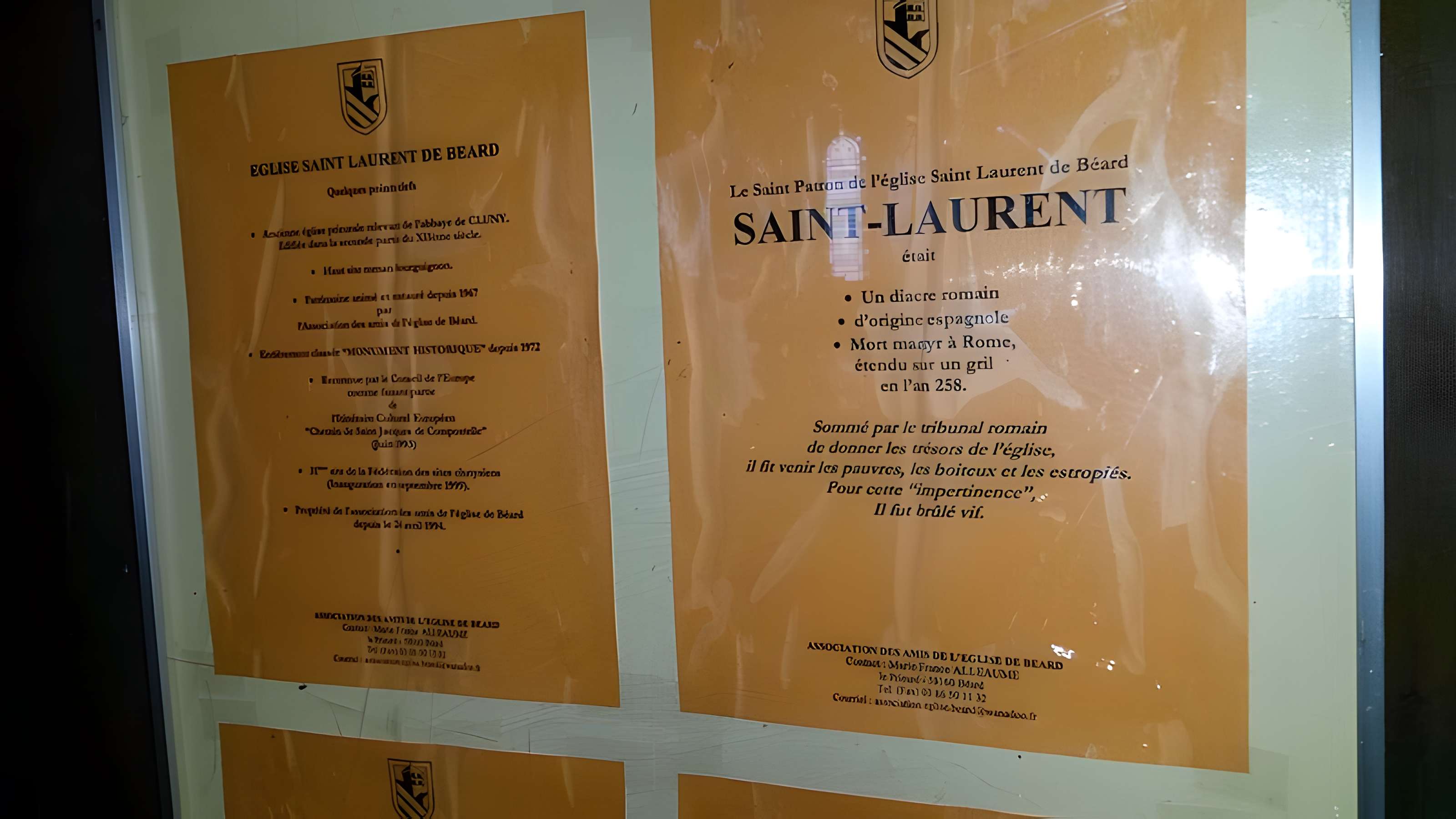 Église Saint-Laurent de Béard