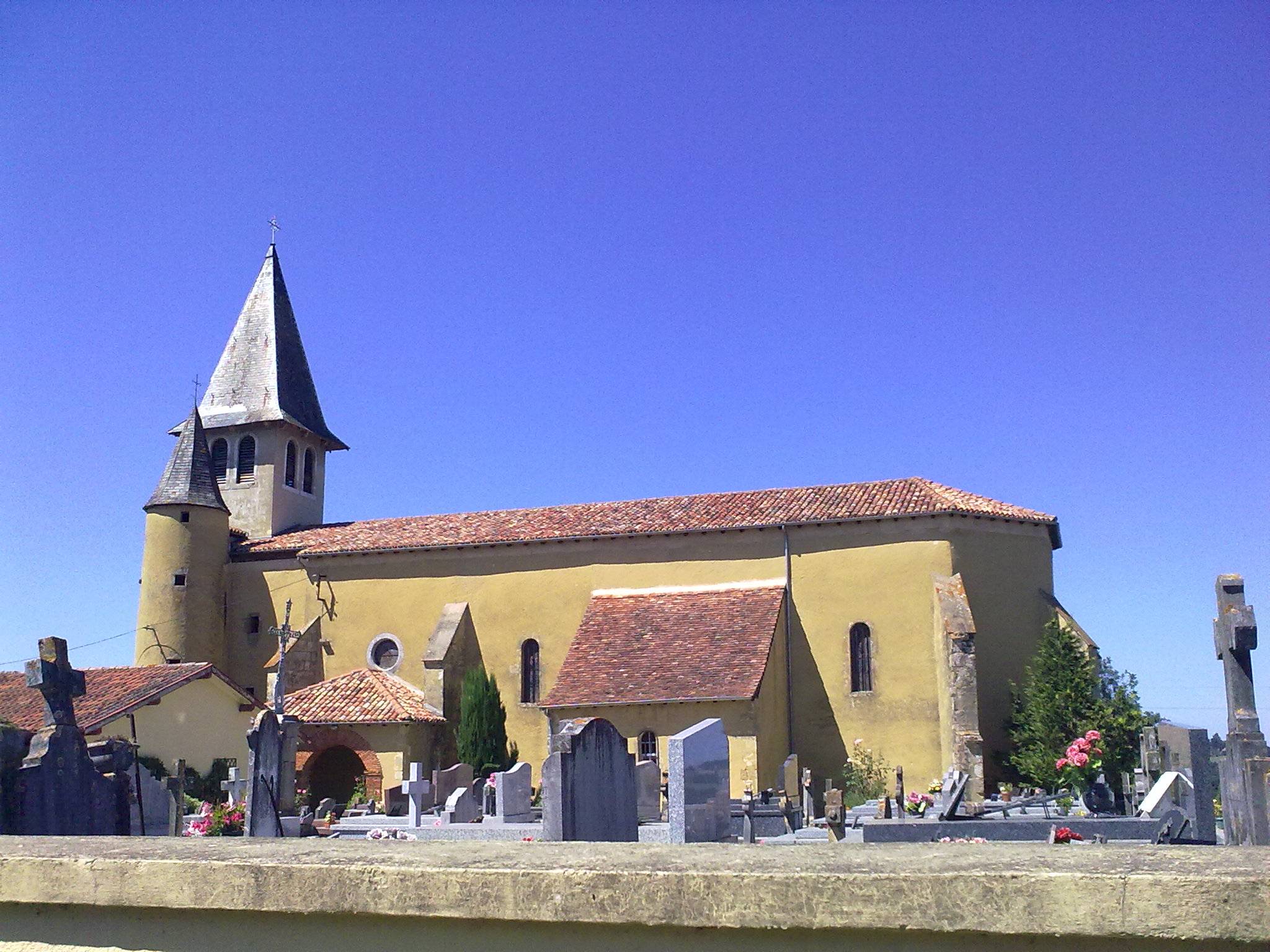 Photo de Saint-Médard 聖メダード教会 (ピレネ・アトランティックス)