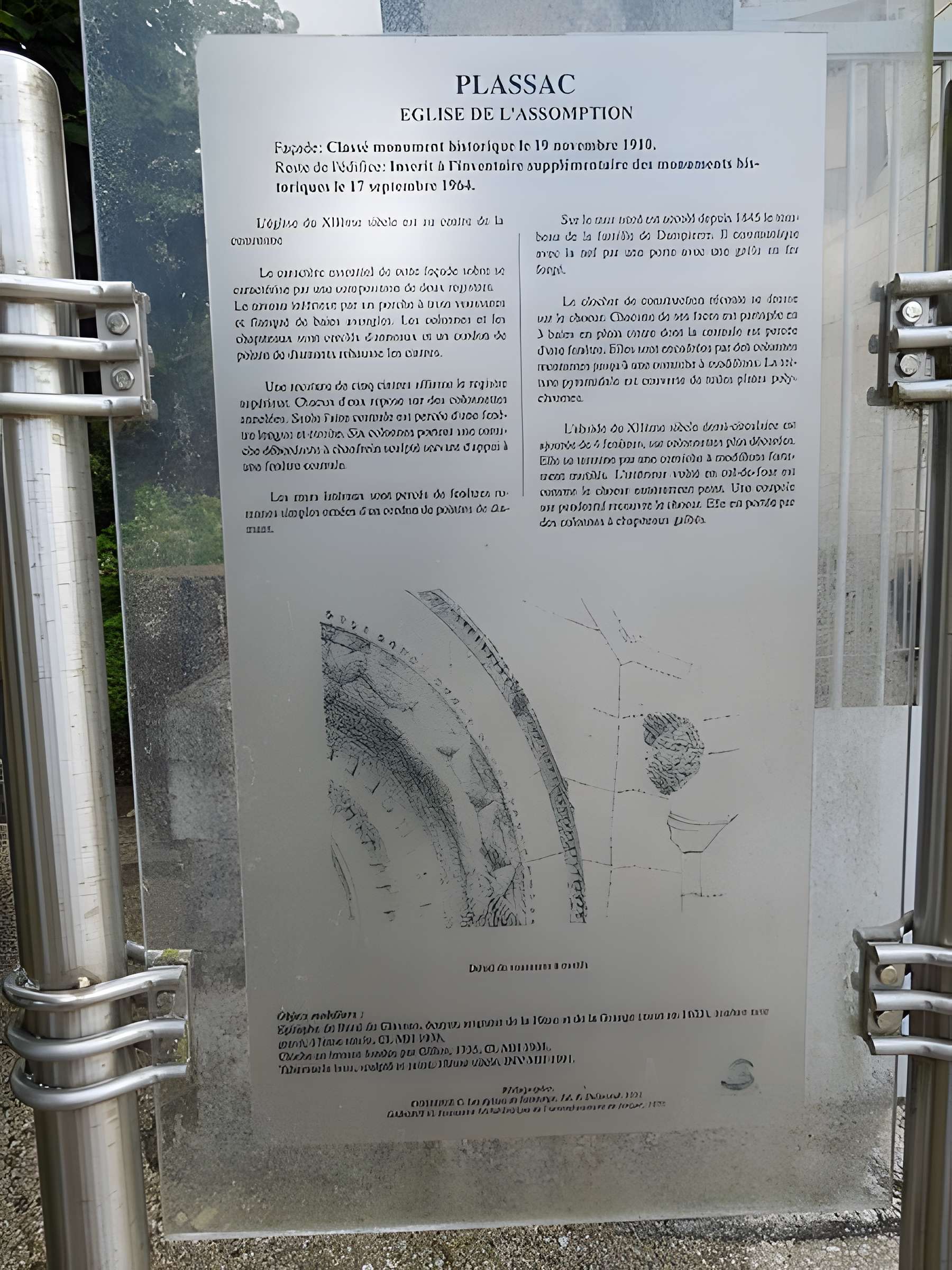 Église Saint-Laurent de Plassac