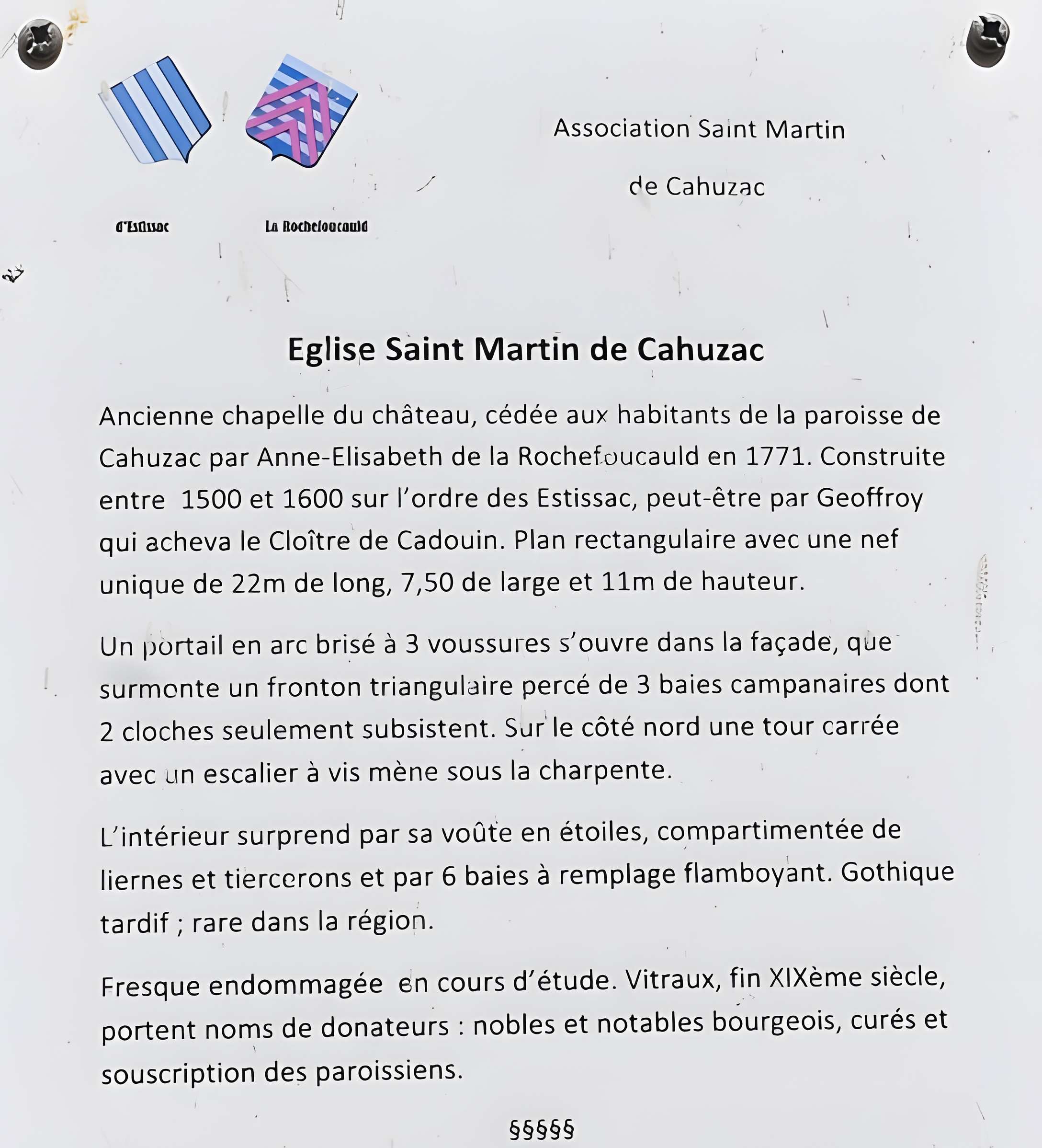 Église Saint-Martin de Cahuzac