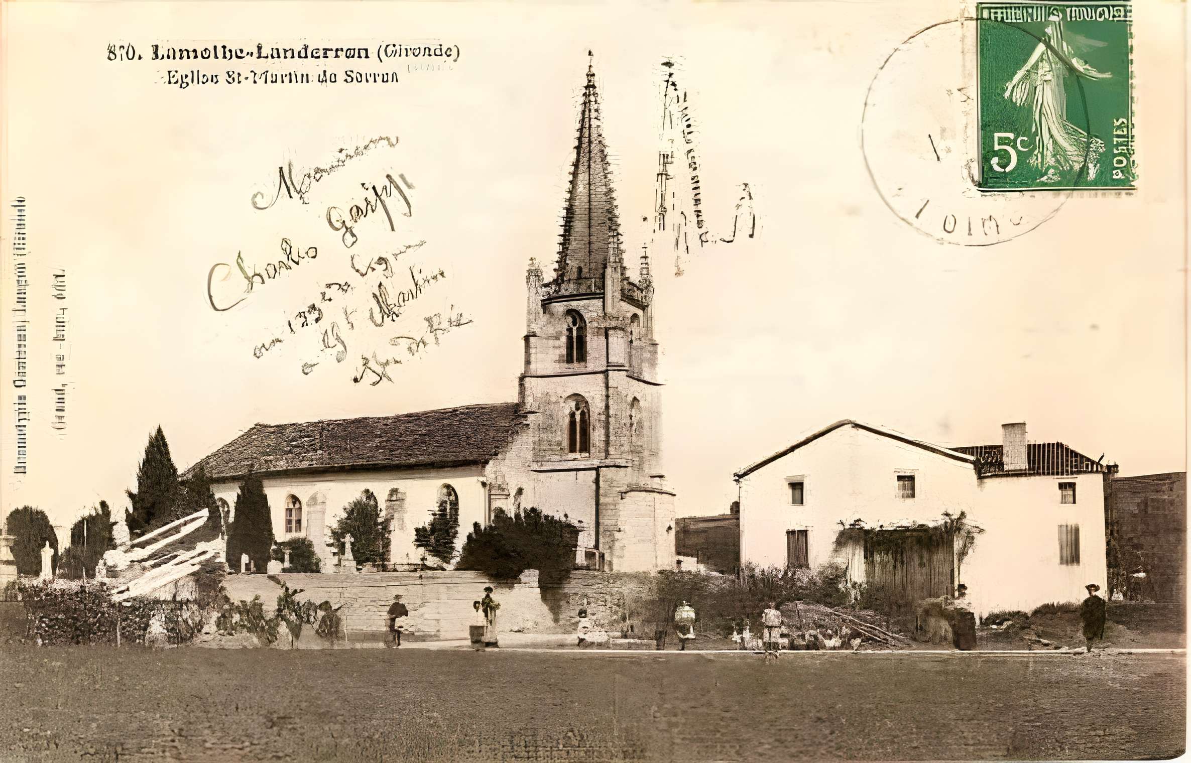 Église Saint-Martin de Lamothe-Landerron