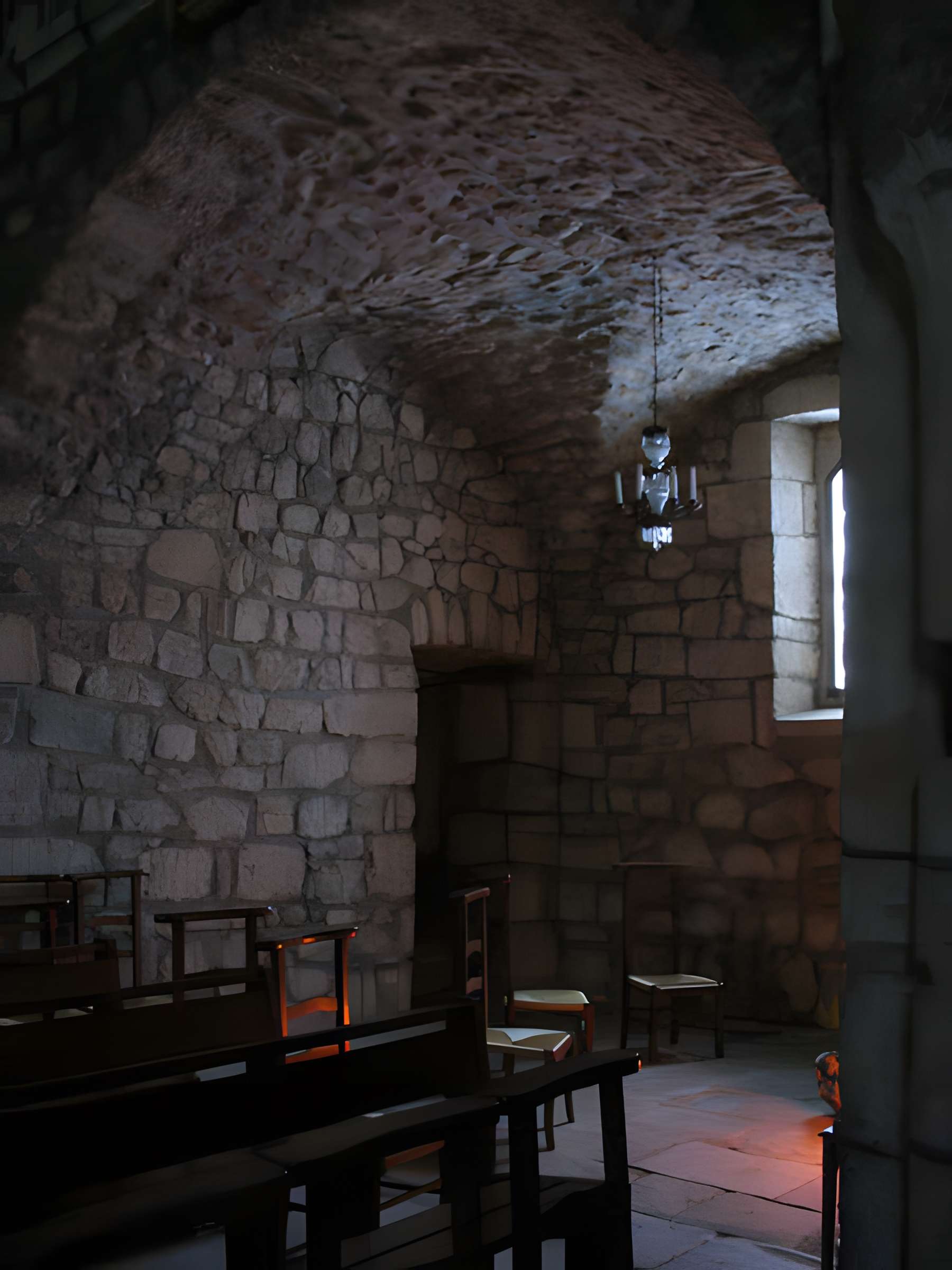 Eglise (à l'exception de la sacristie et du clocher)