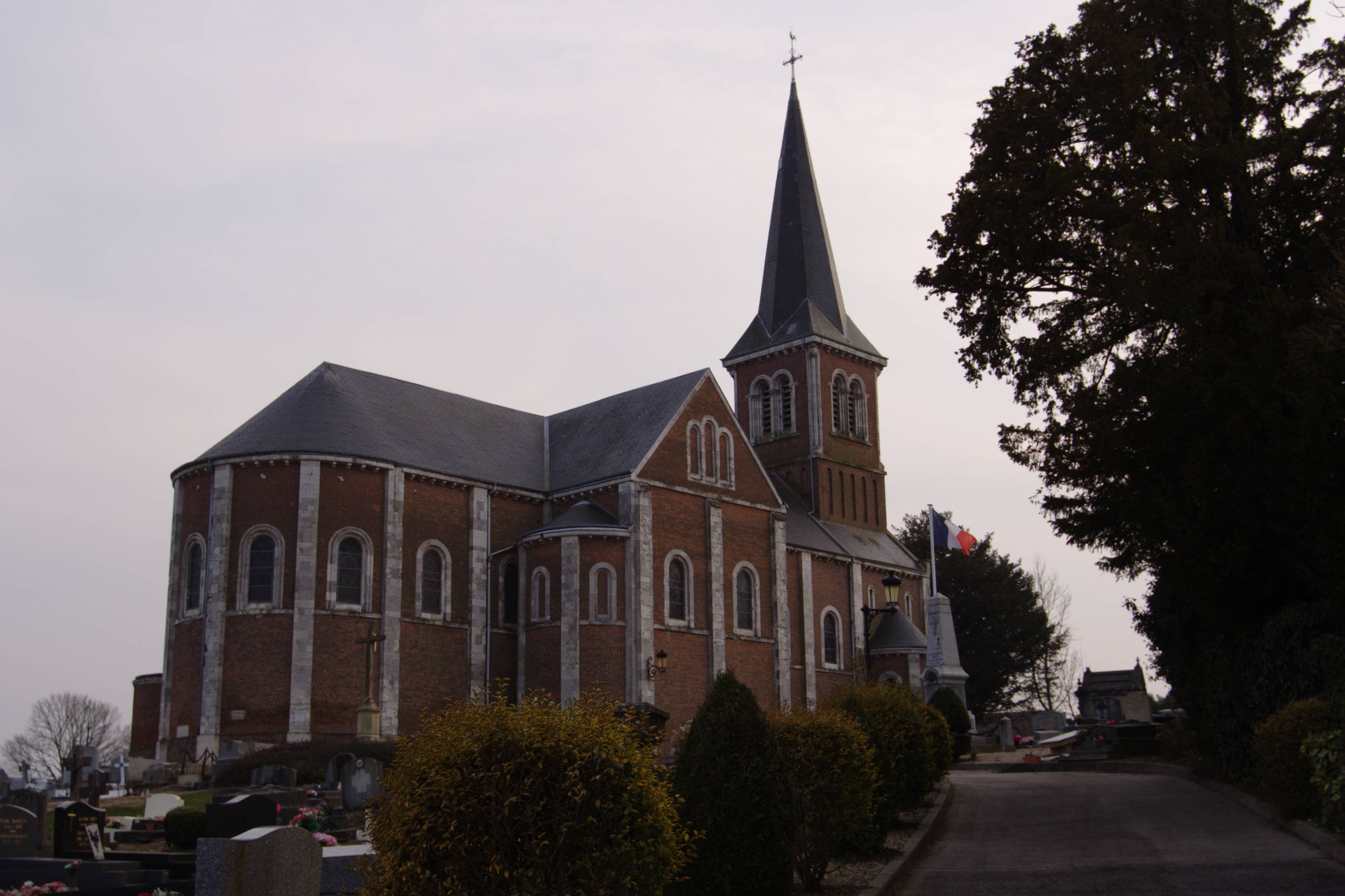 Photo de Saint-Aubin Kerk van Saint-Aubin-Routot