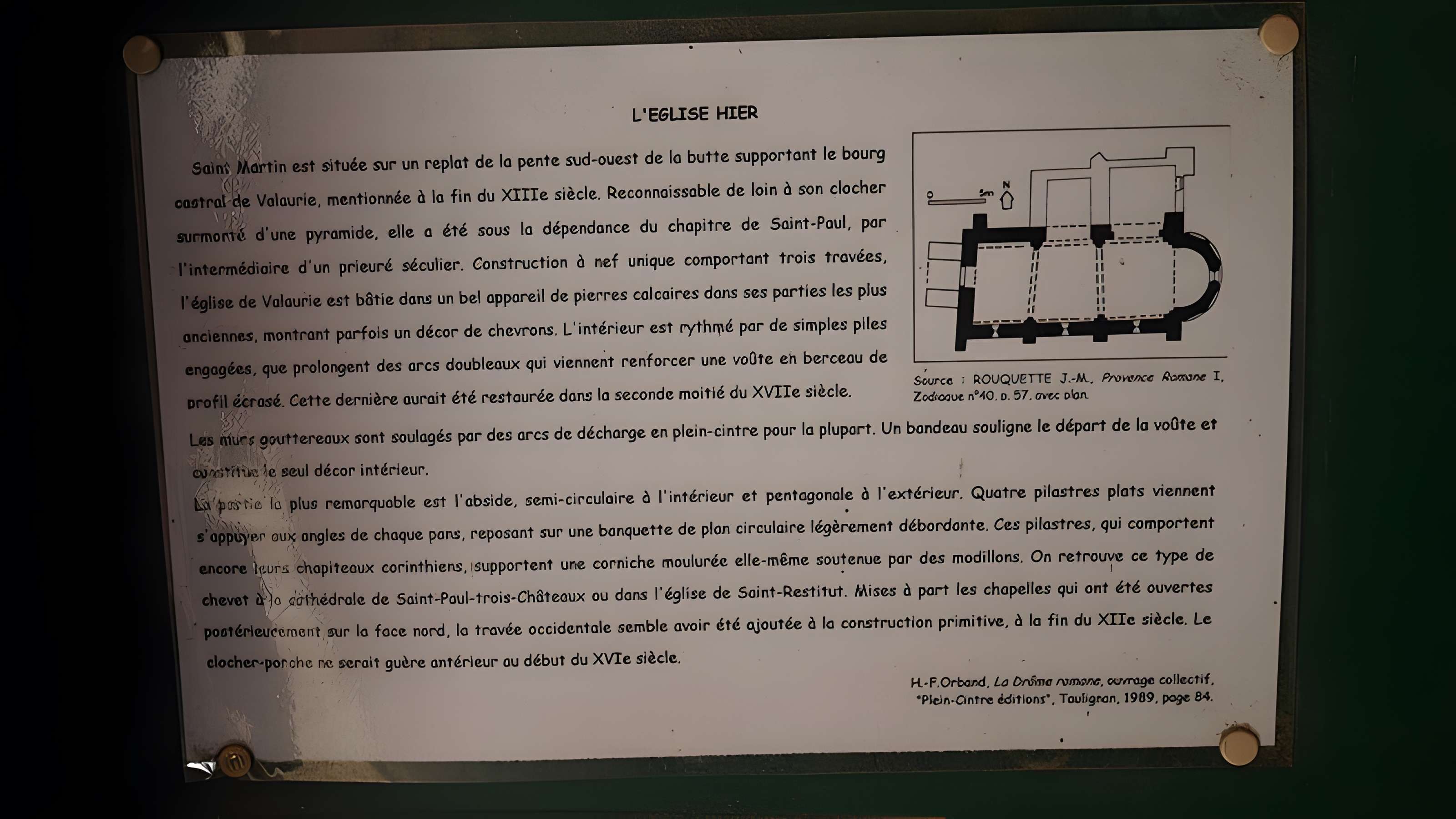 Église Saint-Martin de Valaurie