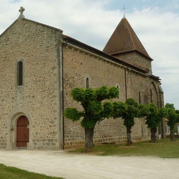 eglise saint martin d oradour fanais