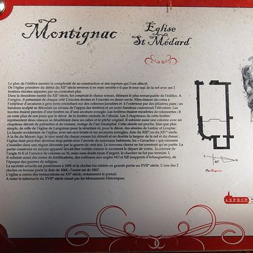 Église Saint-Médard de Montignac