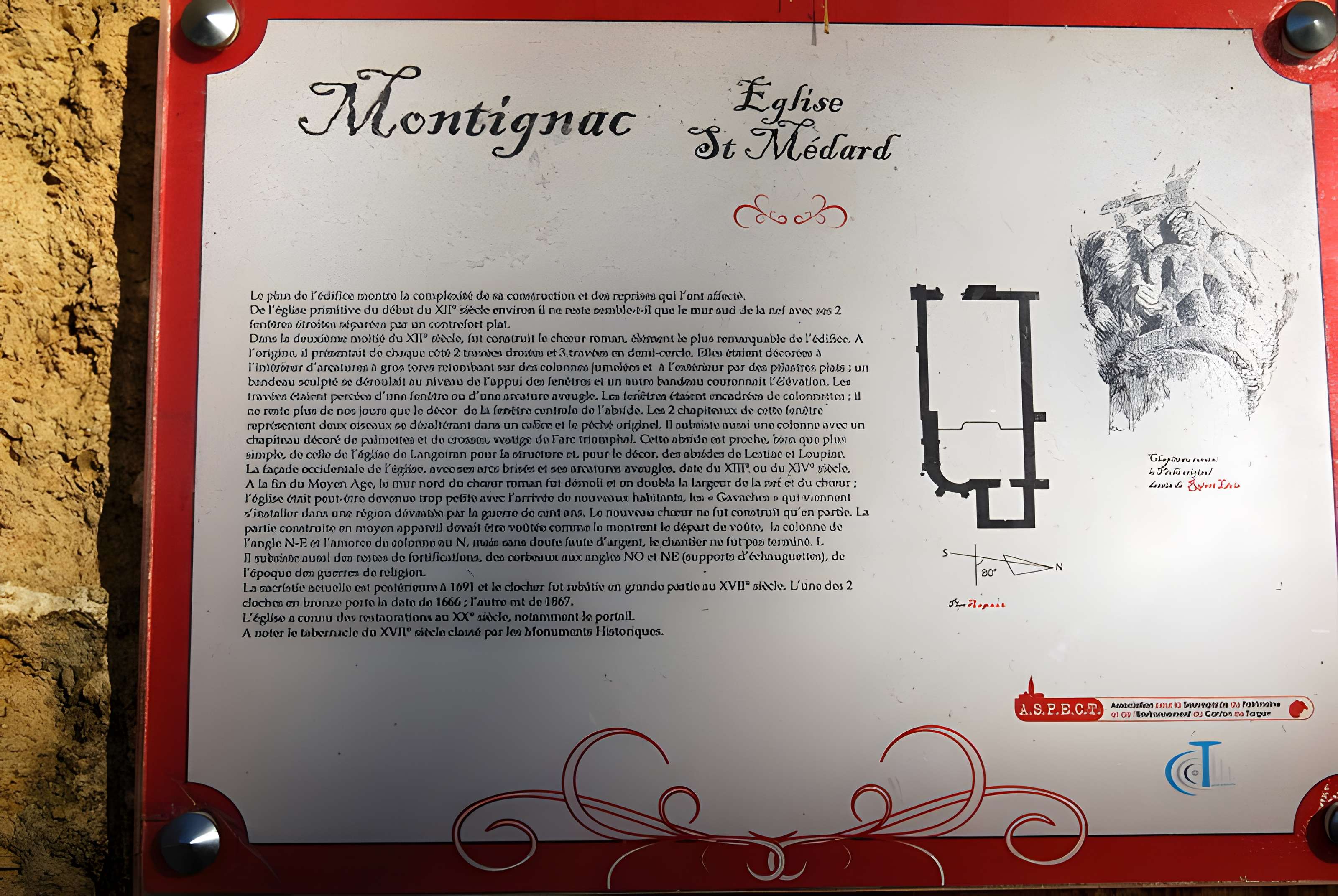 Église Saint-Médard de Montignac