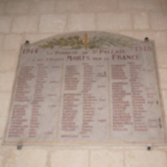 Photo de Église Saint-Pallais de Saintes