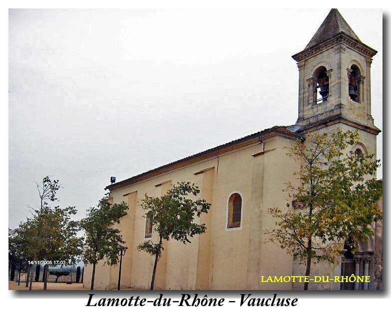Photo de Église de l'Assomption de Lamotte-du-Rhône