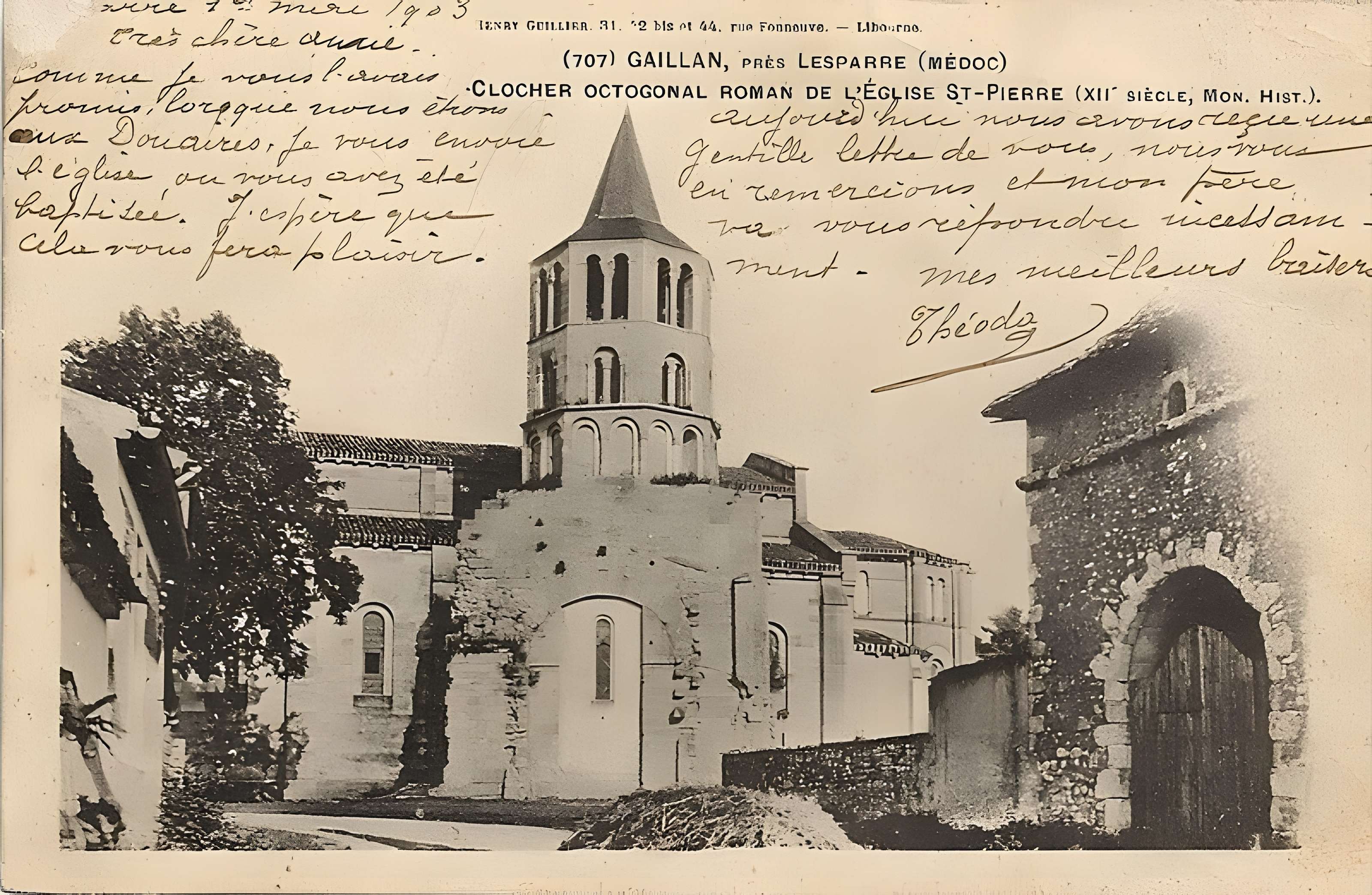 Église Saint-Pierre de Gaillan-en-Médoc