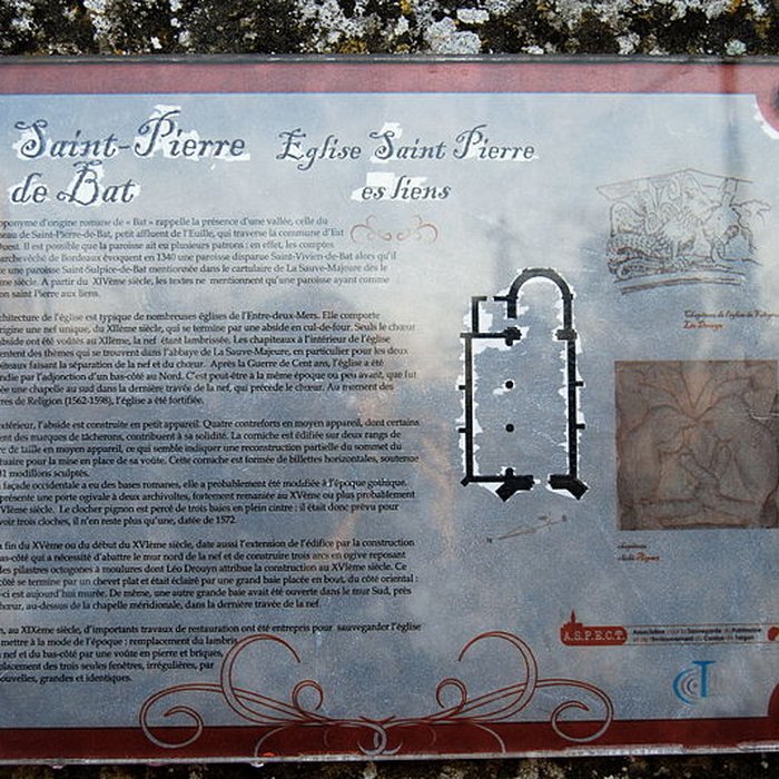 Photo de Église Saint-Pierre de Saint-Pierre-de-Bat