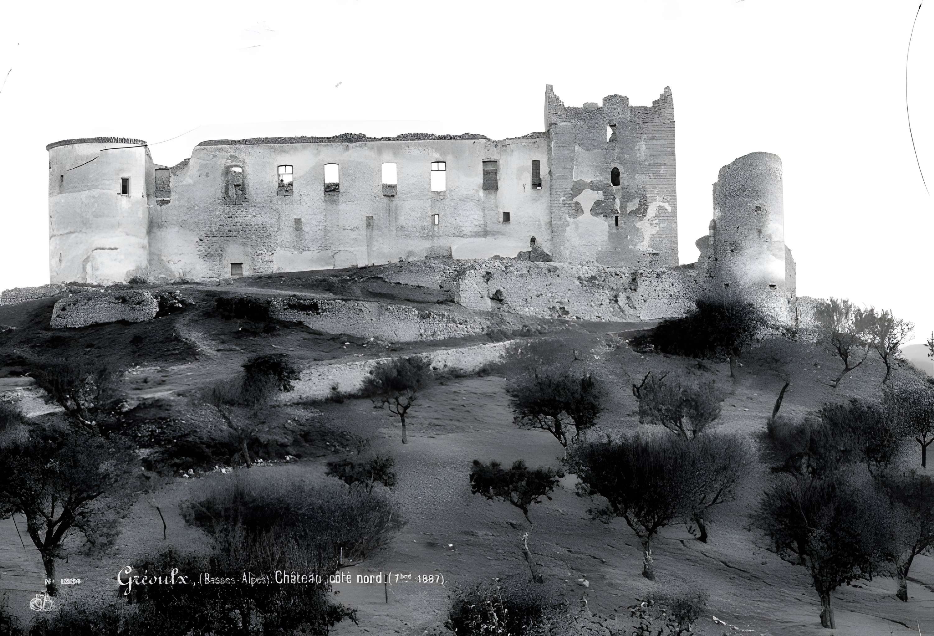 Château de templiers de Gréoux-les-Bains