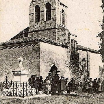 eglise saint pierre es liens de pujols sur ciron